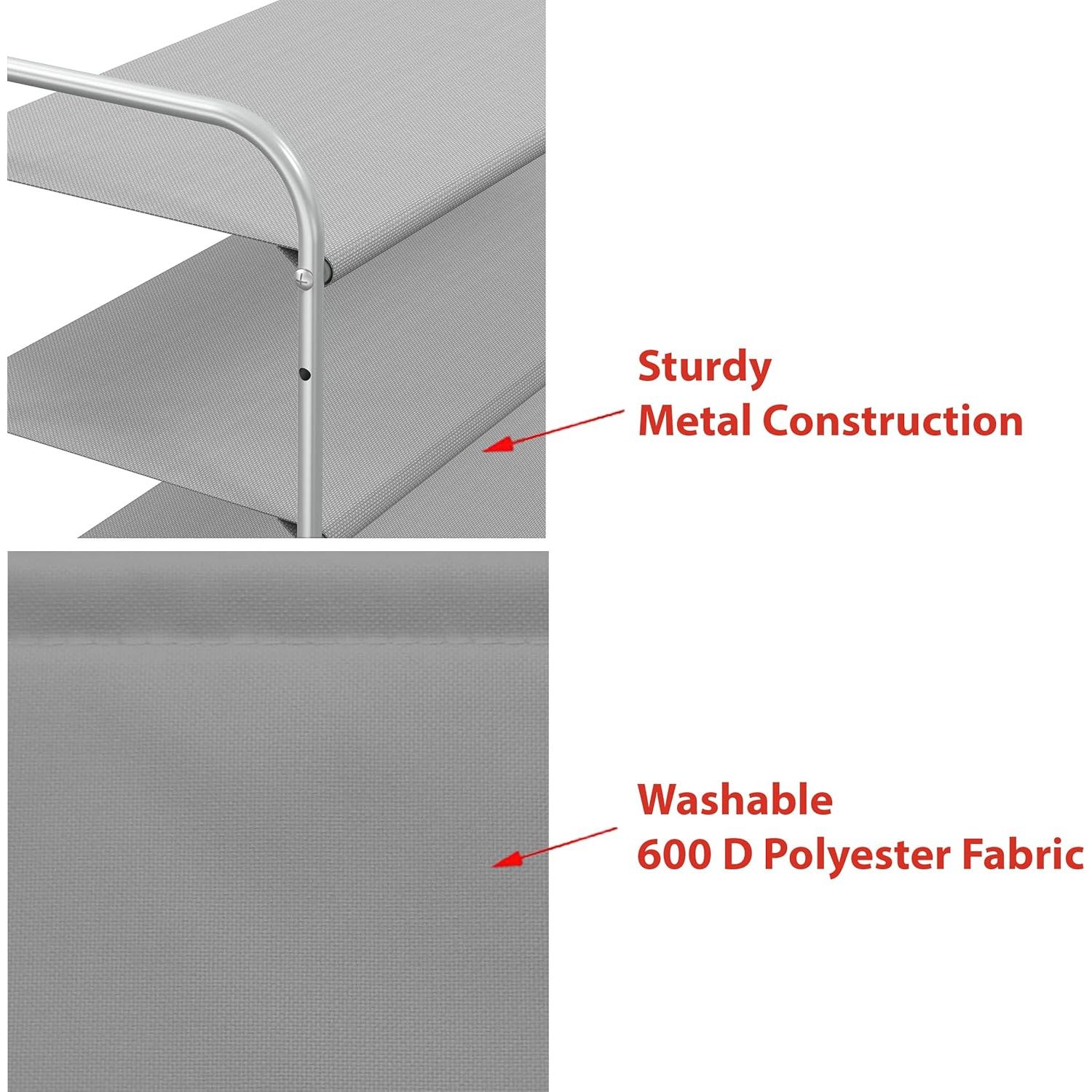 Organizador de Zapatos de 6 Niveles Simple Houseware Gris