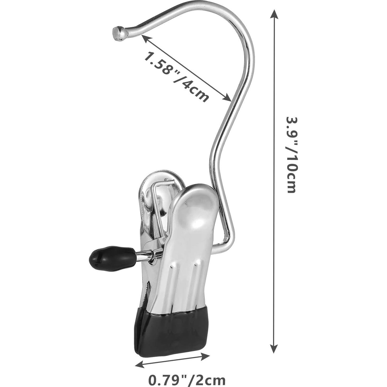 30 Ganchos Organizador de Perchas para Botas FREZON Negro