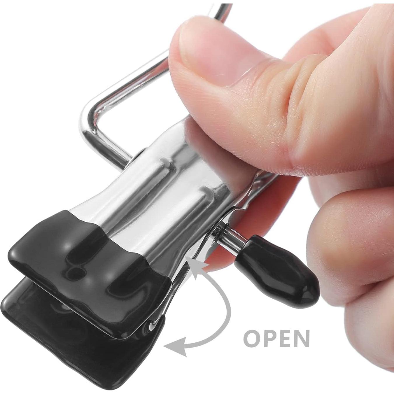 30 Ganchos Organizador de Perchas para Botas FREZON Negro