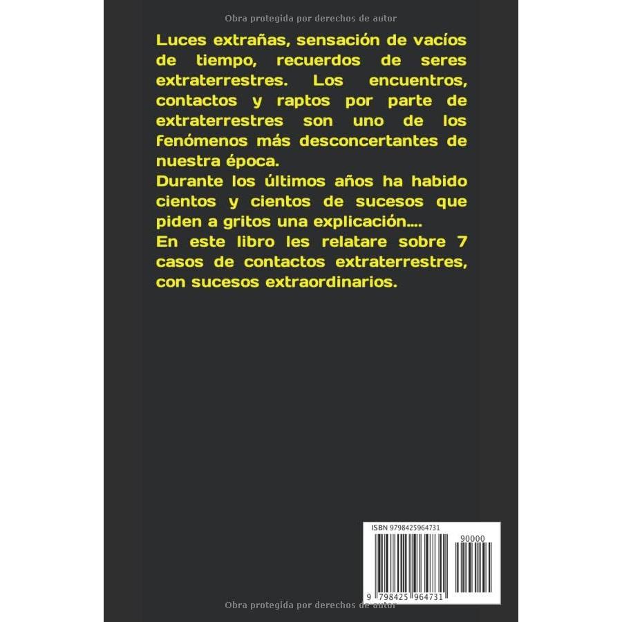 HISTORIAS EXTRATERRESTRES: Abducciones, Casos Hopkinsville y Villas Boas: Ovnis, Misterio, Paranormal y Aliens (Spanish Edition)