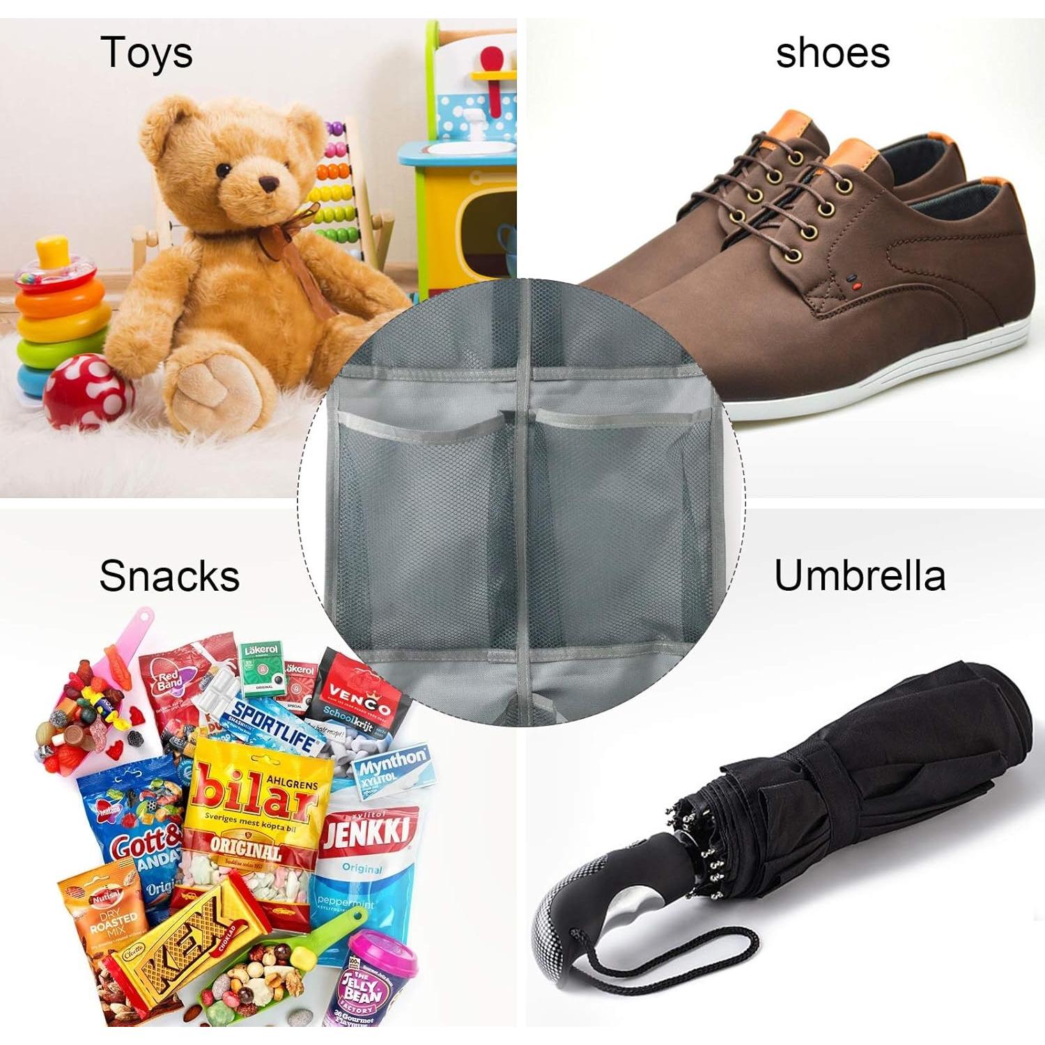 Estante de zapatos montado en la pared Yocice 2Pack gris