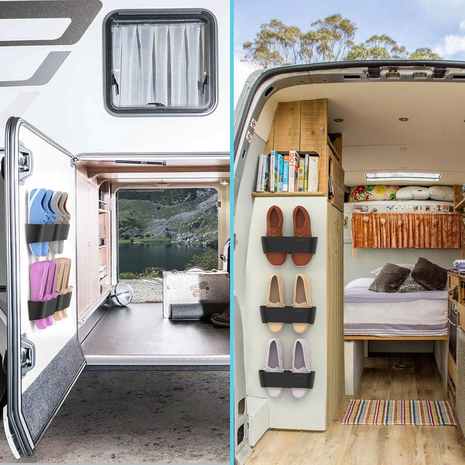 Estante para Zapatos Montado en la Pared Yocice 6 Piezas