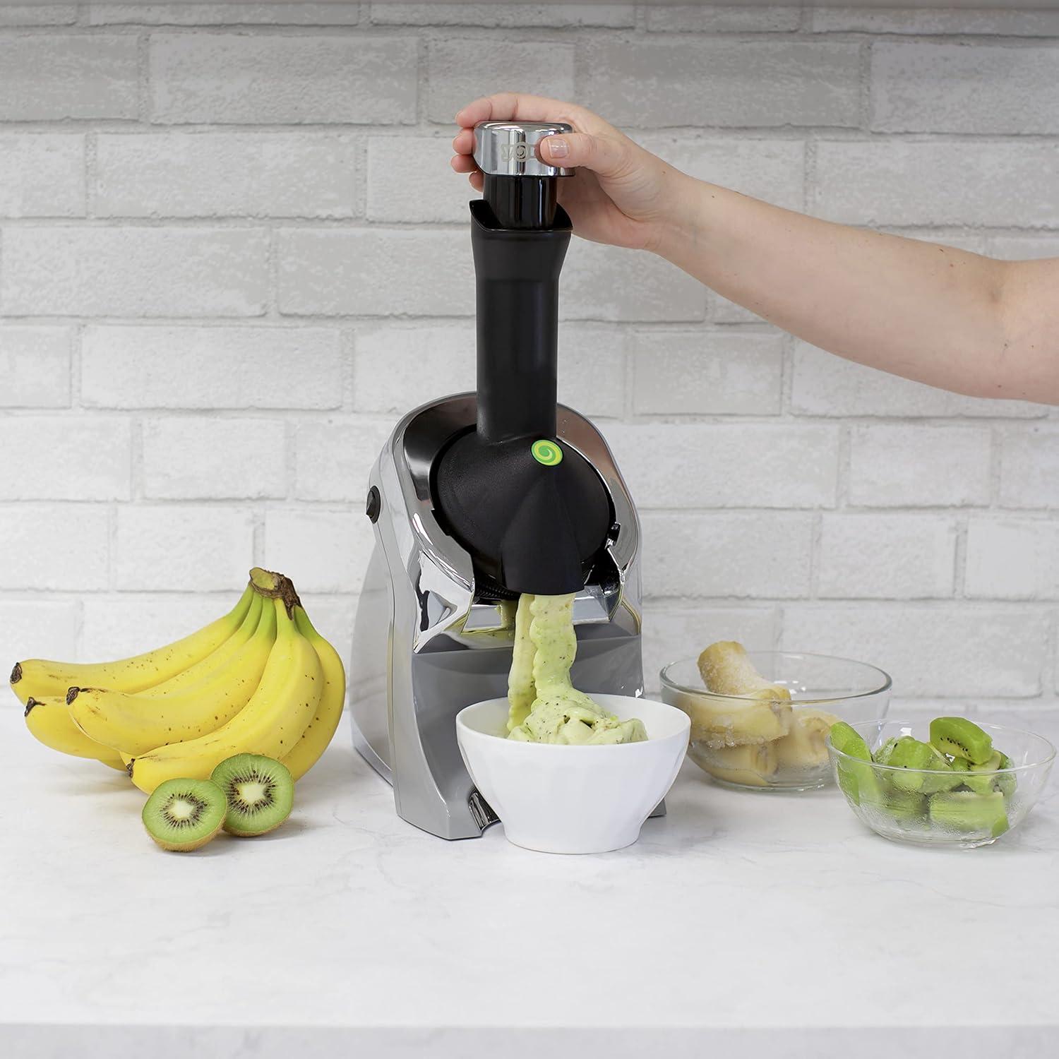 Yonanas 988GY Maker de Postres Congelados Vegano 200W Gris