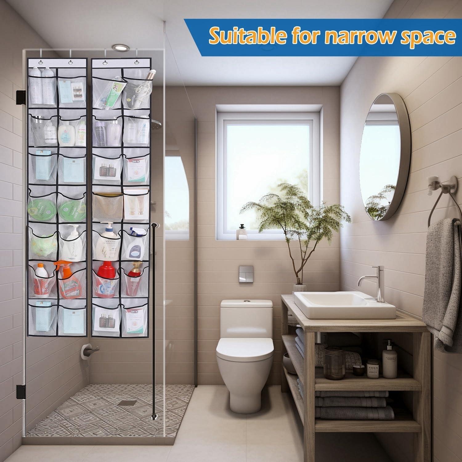 Organizador de Zapatos MISSLO 14 Bolsillos Blanco 2 Paquetes