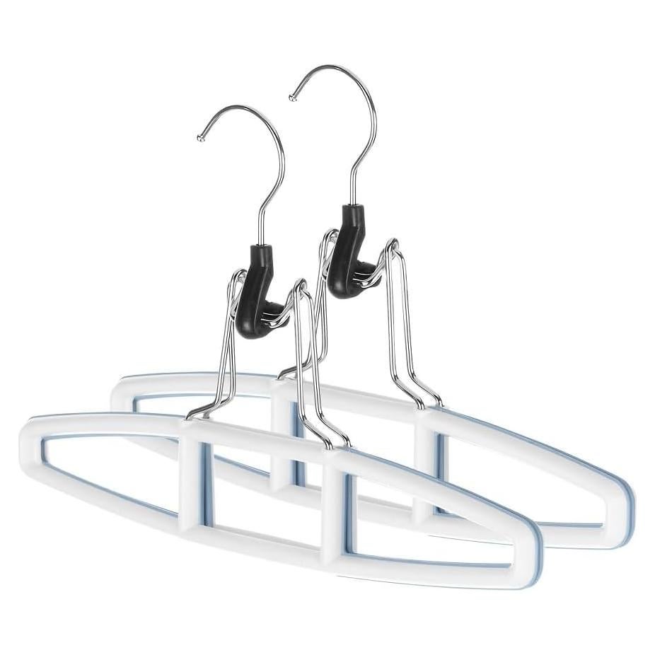 Perchas para Pantalones Whitmor Sure-Grip Juego de 2