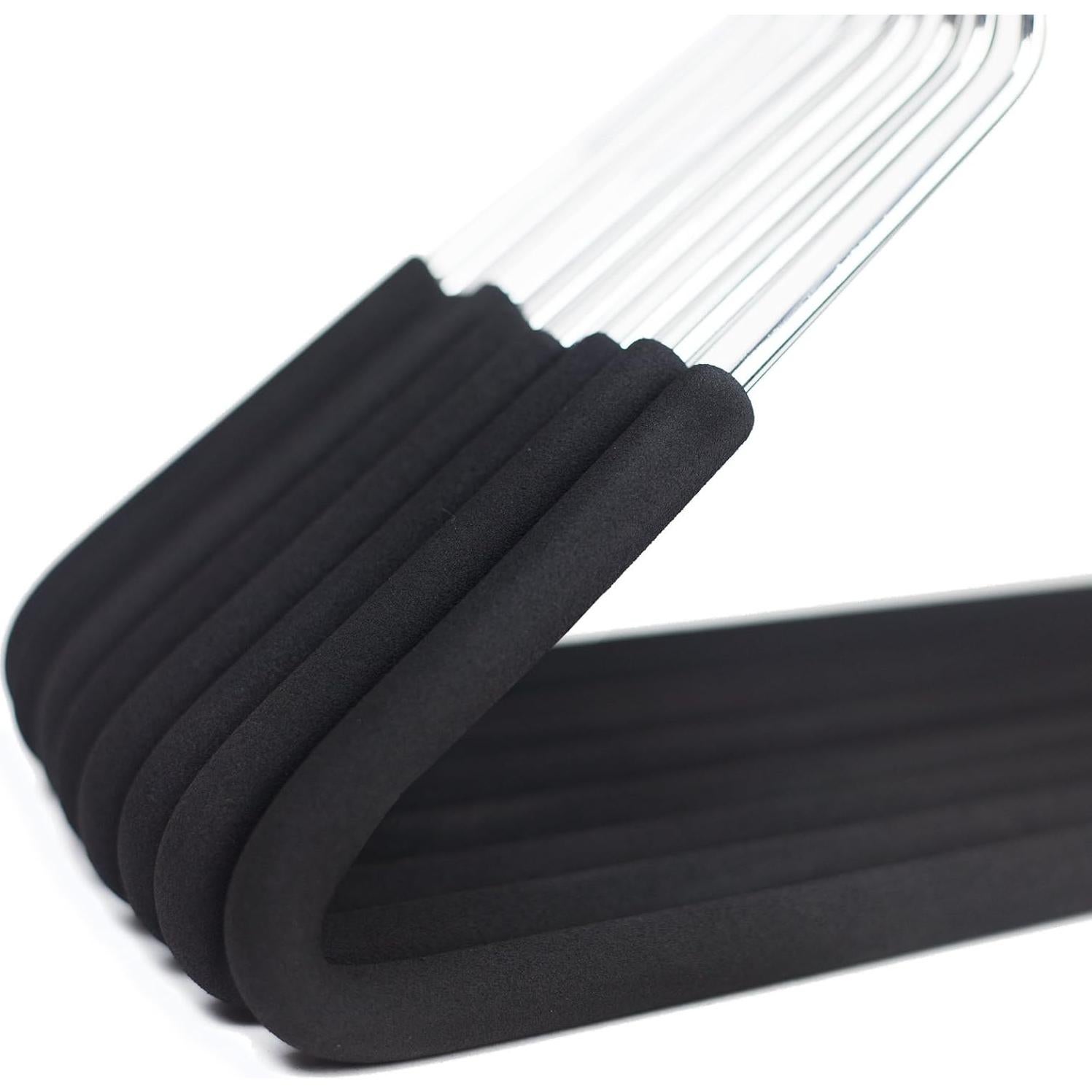 Perchas de Pantalones Antideslizantes Huji - Juego de 10