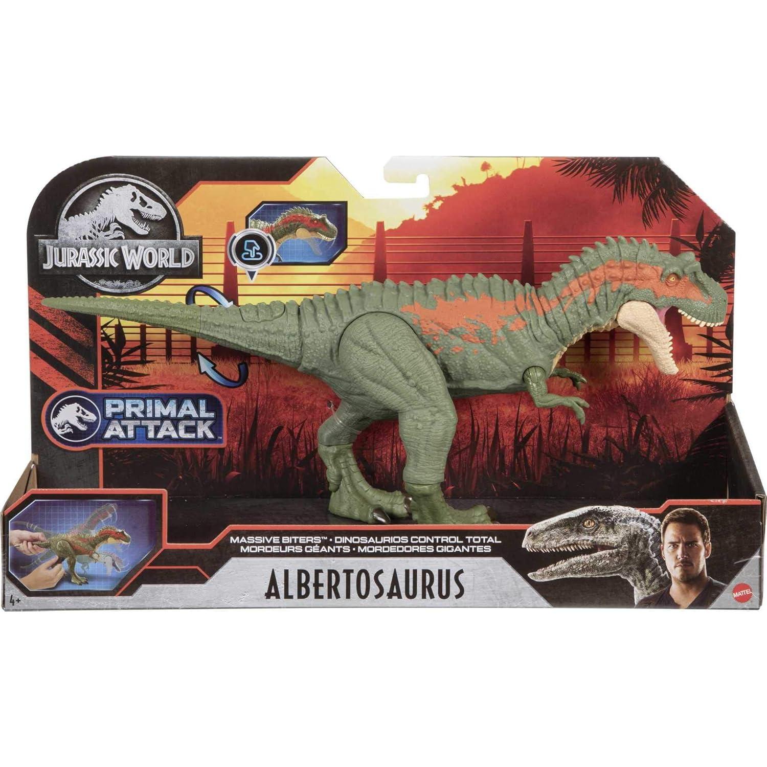 Figura de Acción Dinosaurio Mattel Jurassic World Albertosaurus