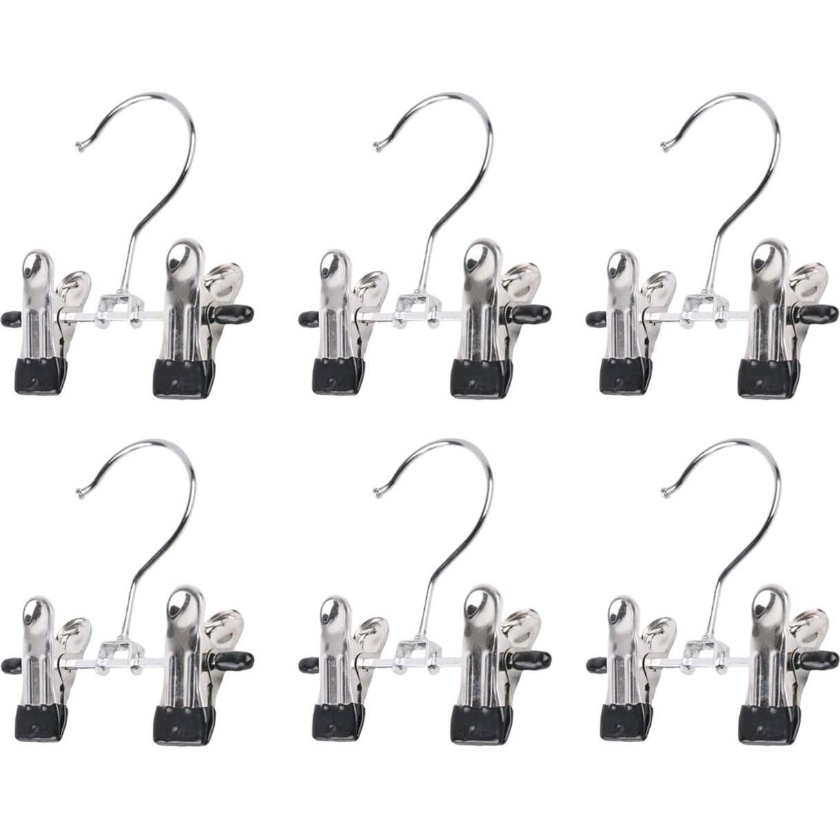 Ganchos Ajustables para Botas SUNTRADE - Set de 6, Antideslizantes