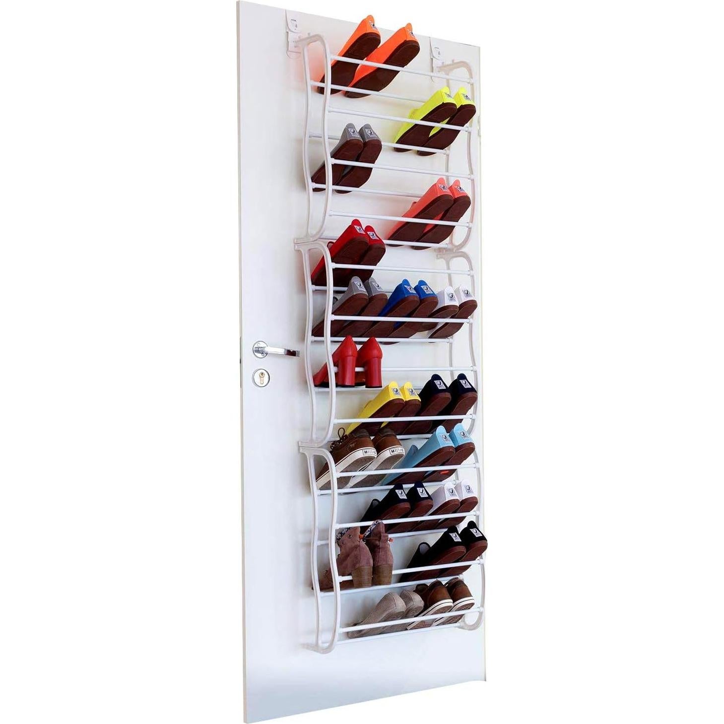 Organizador de Zapatos Colgante sobre la Puerta - 36 Pares