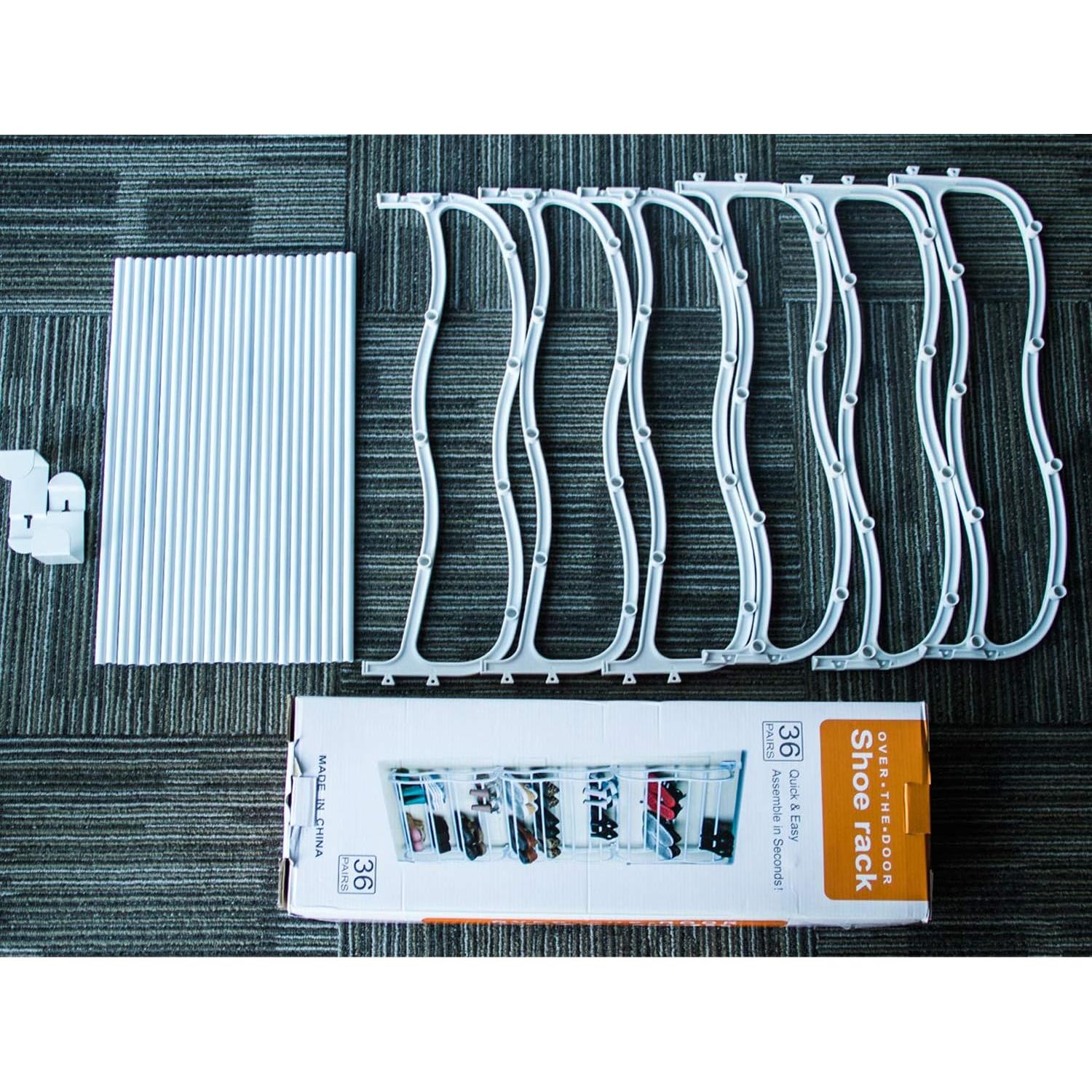 Organizador de Zapatos Colgante sobre la Puerta - 36 Pares