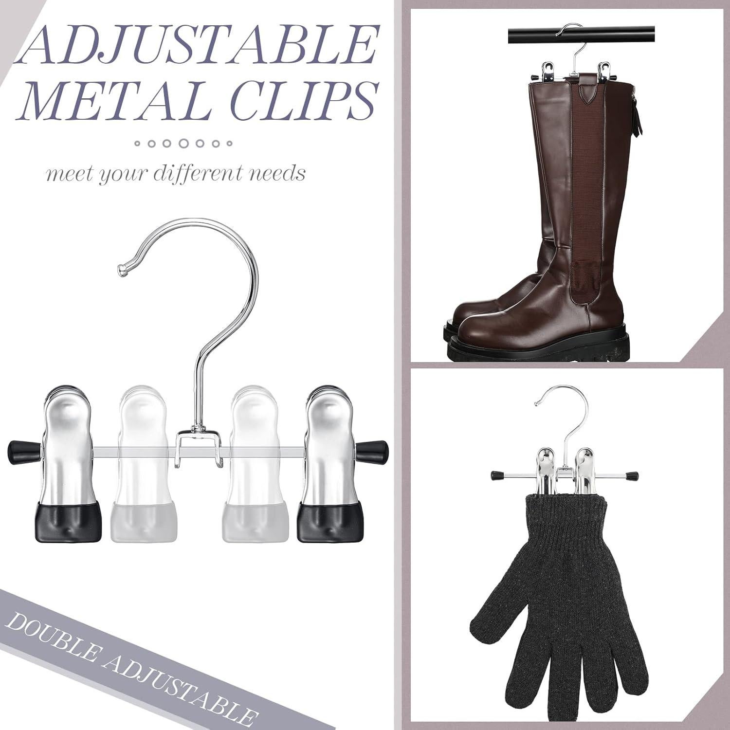 Ganchos para Botas Yinkin - 50 Pcs Organizador Portátil 12x11cm