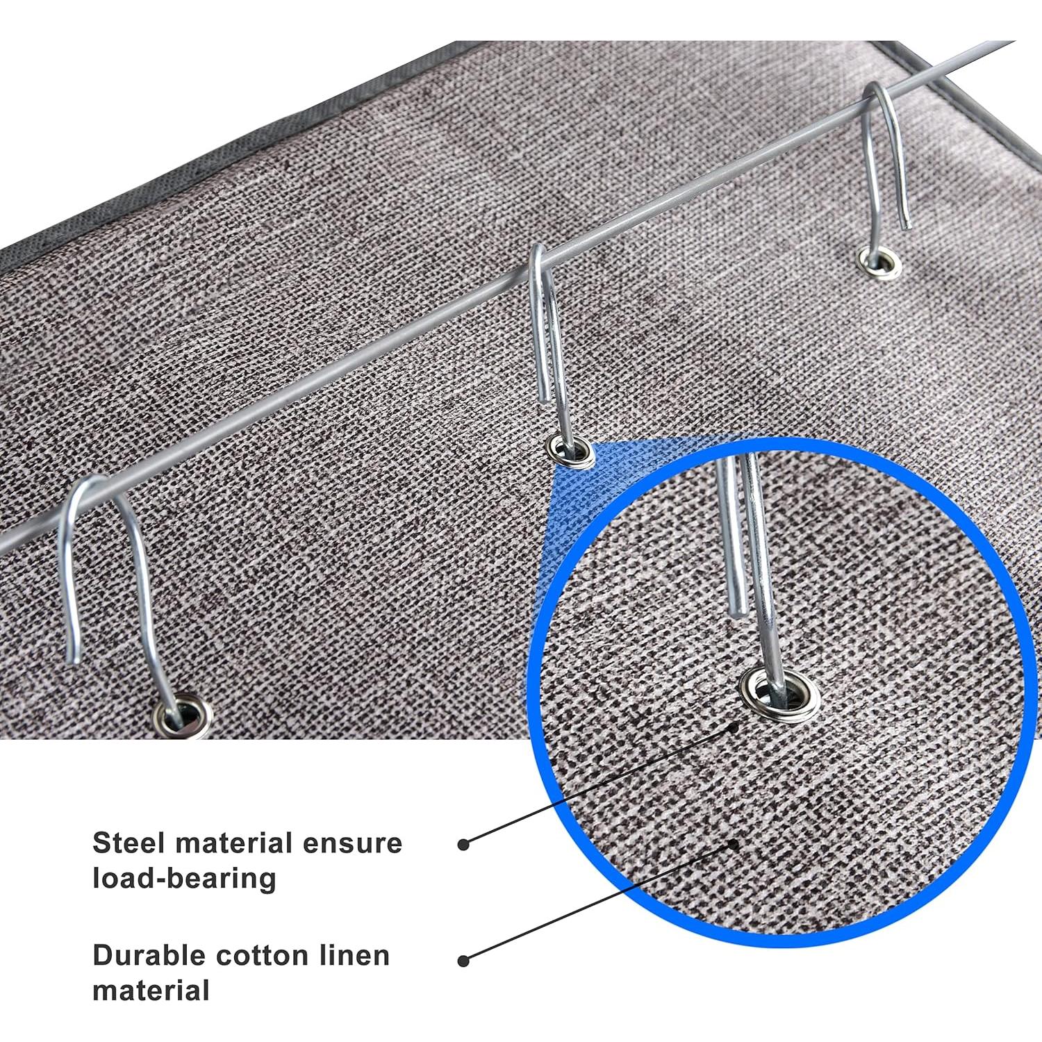 Organizador de Zapatos Colgante Coastal Rose 30 Compartimentos Gris