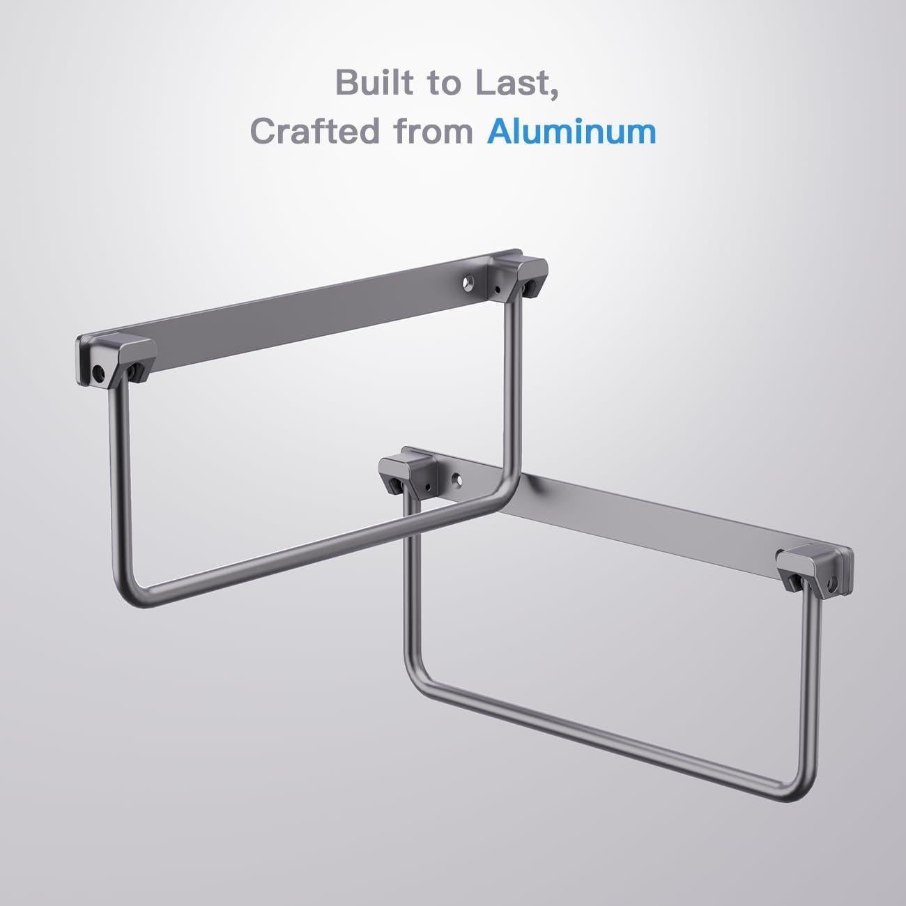 Estante Plegable para Zapatos Safoner - Organizador de Aluminio 2 Pzs