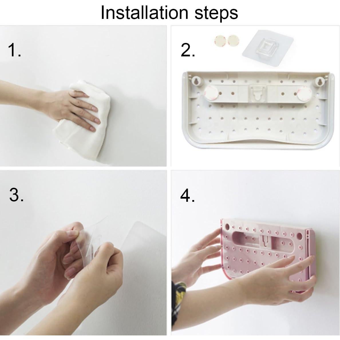 Organizadores de zapatos colgantes Laugh Cat - Paquete de 4