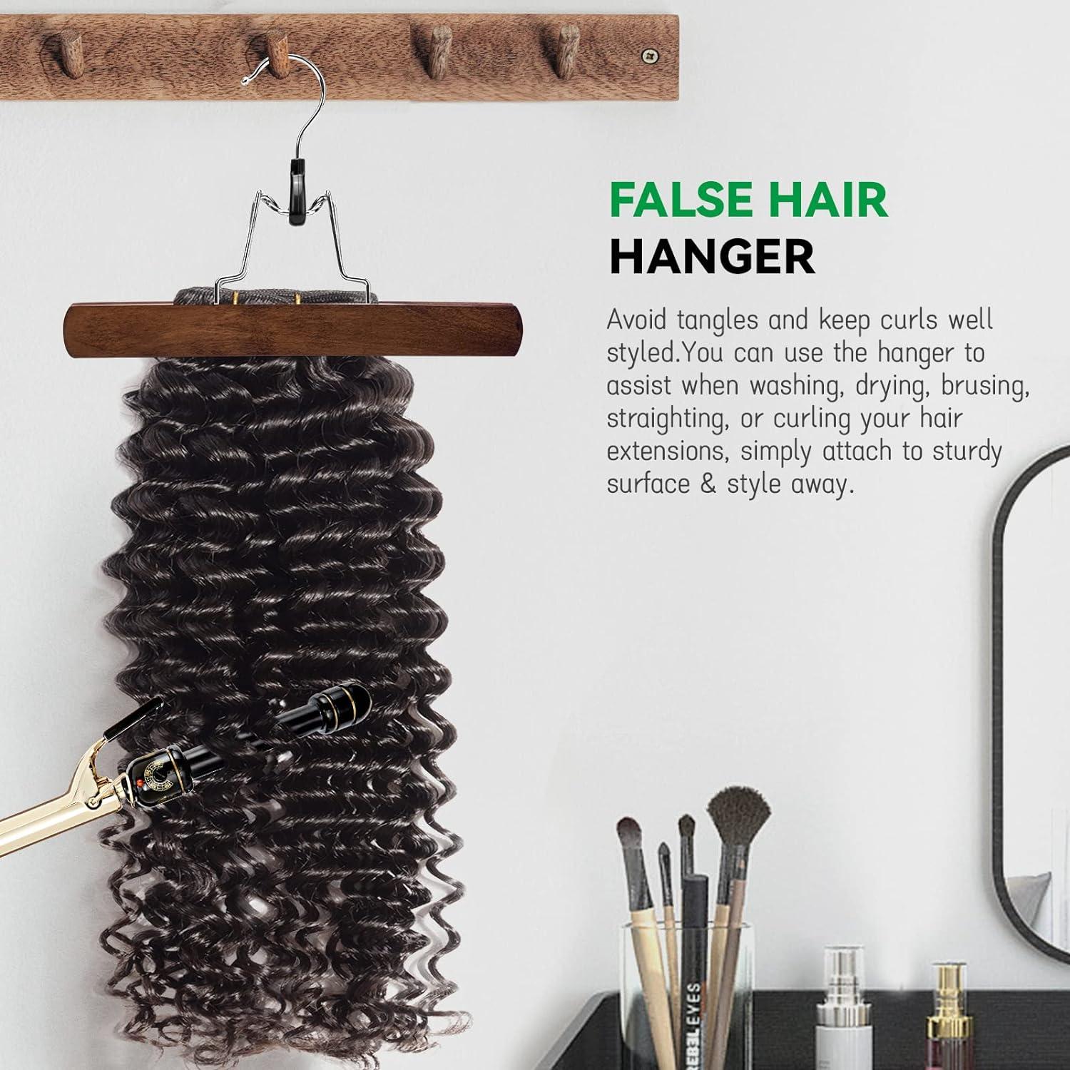 Perchas de Madera Nature Smile Antideslizantes 10 Piezas