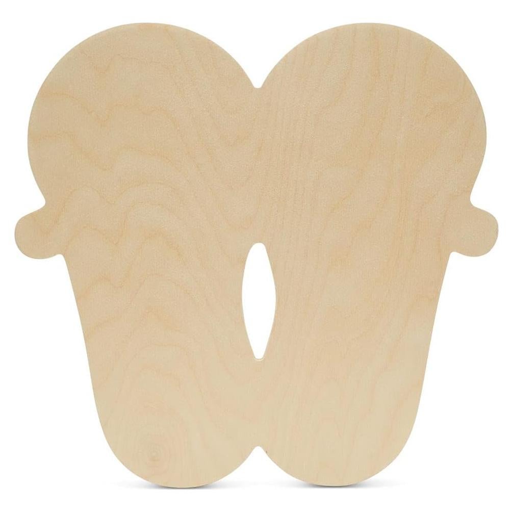 Recortes de Chanclas de Madera Woodpeckers 30.48 cm - Manualidades