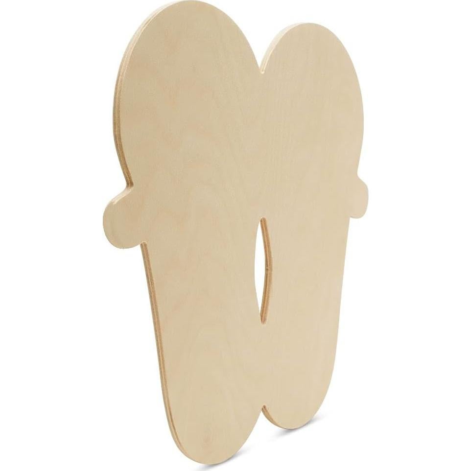 Recortes de Chanclas de Madera Woodpeckers 30.48 cm - Manualidades