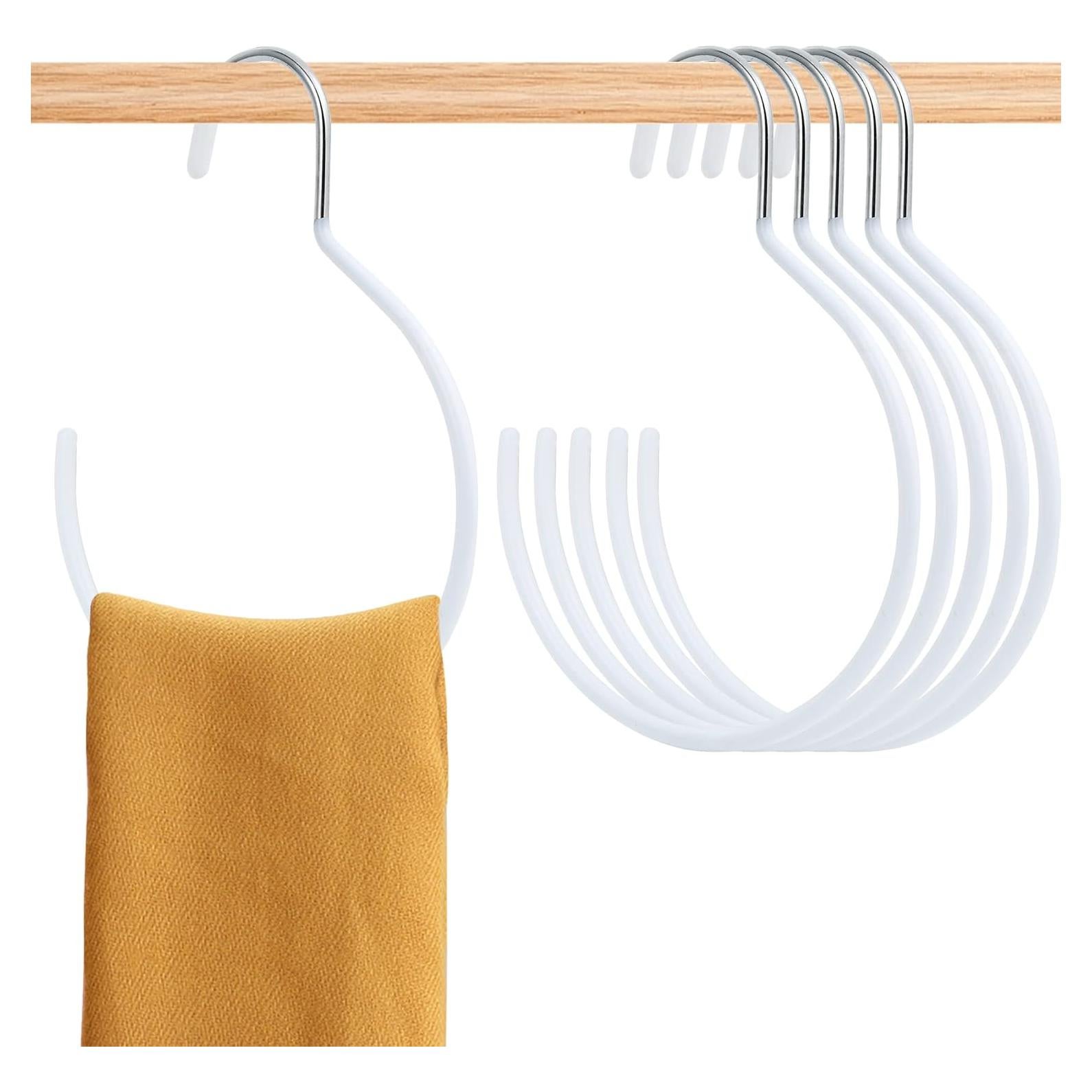 Ganchos Colgantes para Bufandas Aemygo, 15 Pcs Antideslizantes