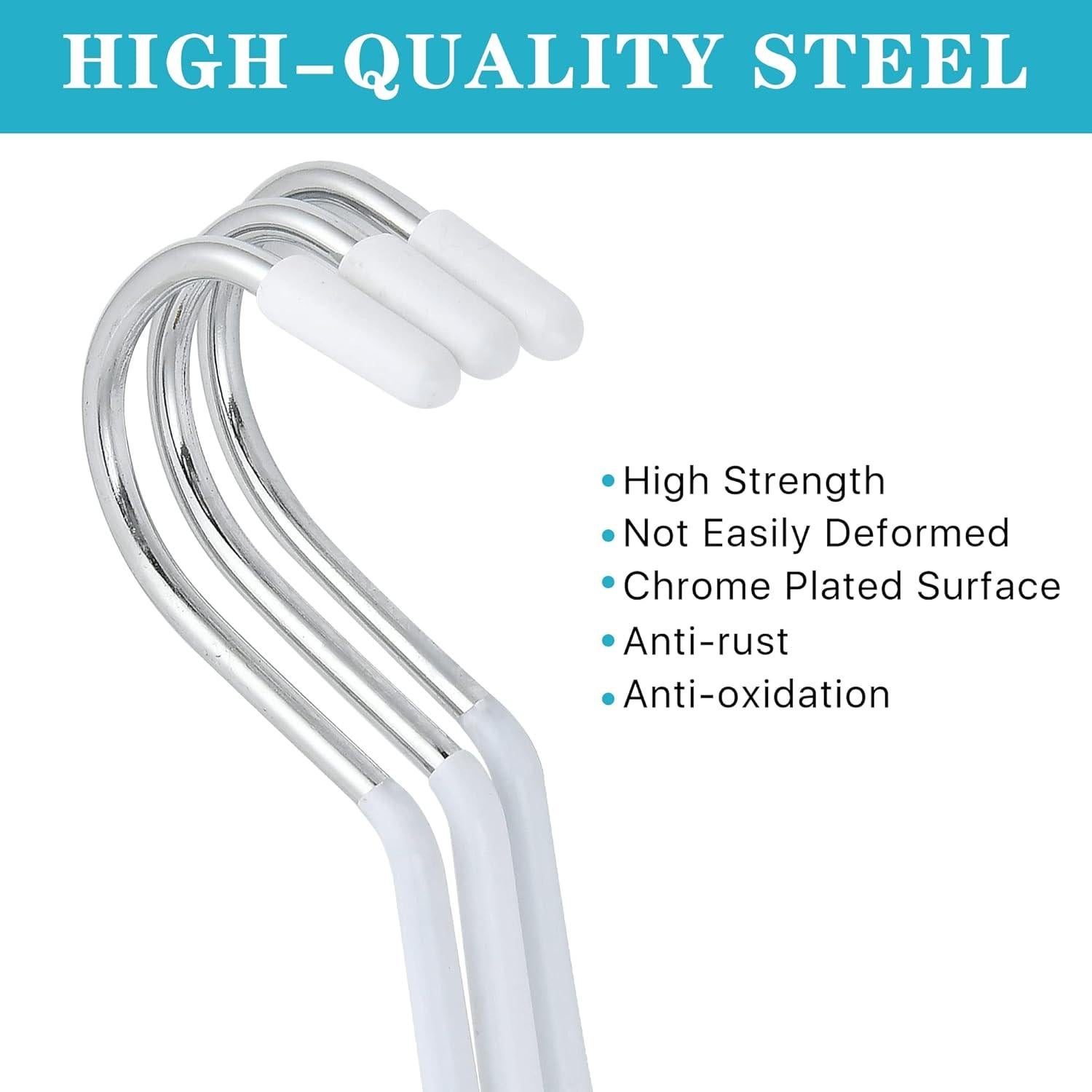 Ganchos Colgantes para Bufandas Aemygo, 15 Pcs Antideslizantes