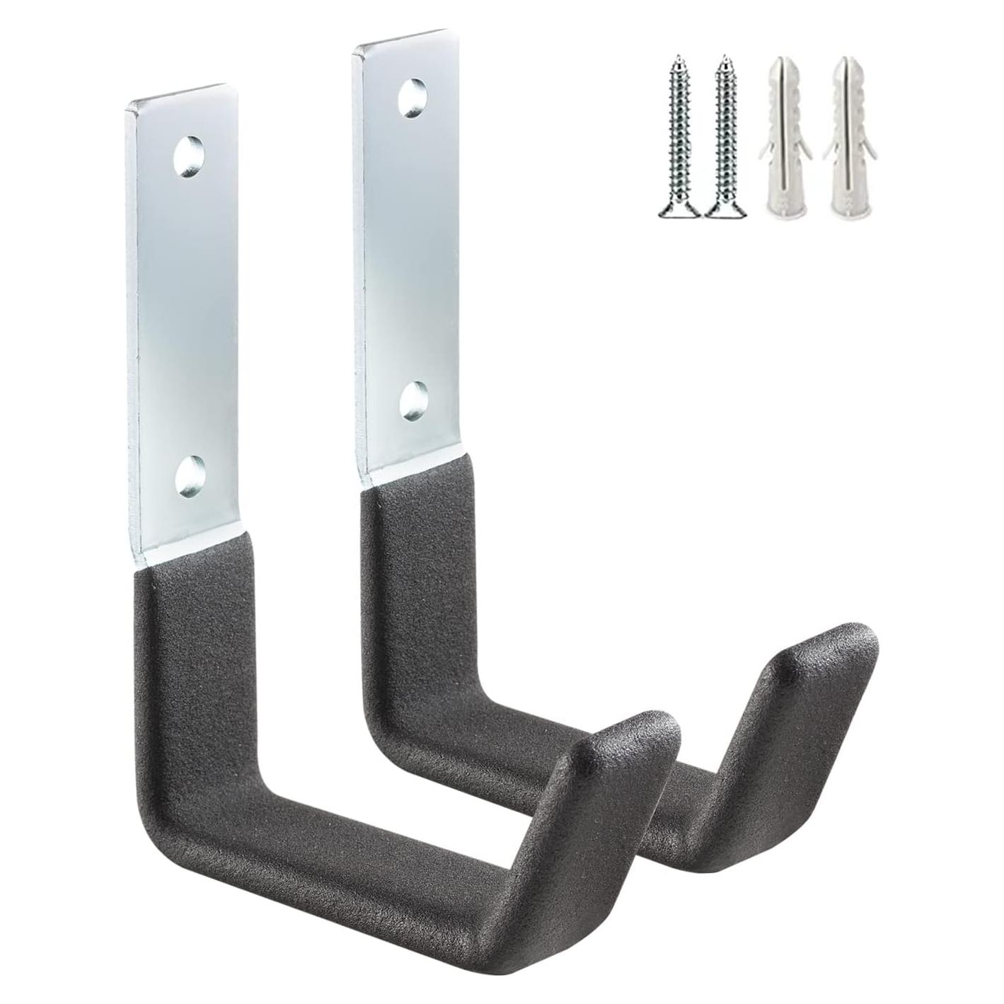 Ganchos de Almacenamiento de Acero GeeWatom - Alta Resistencia (Paquete de 2)