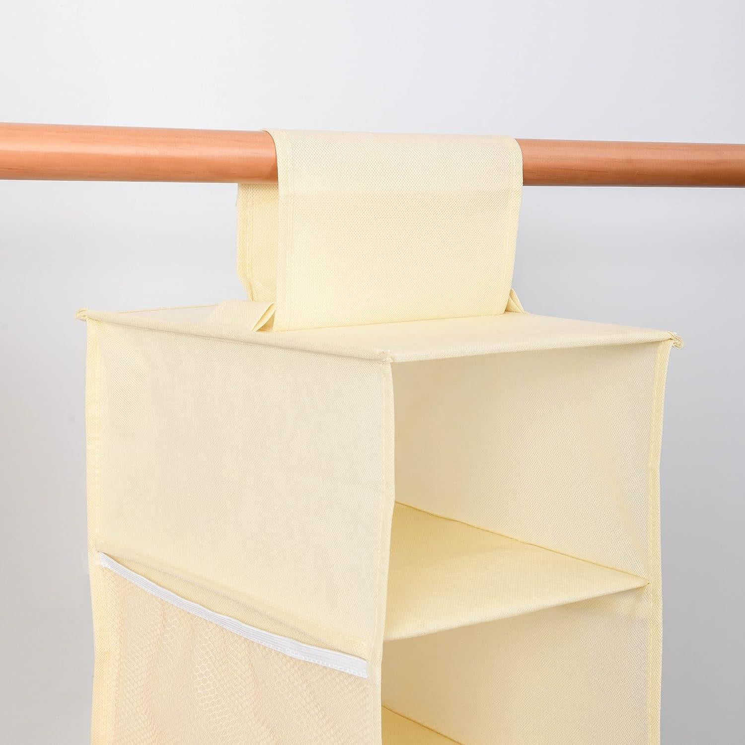 Organizador Colgante de Zapatos y Gorras Berdeng SNGD Pro 8 Estantes Beige