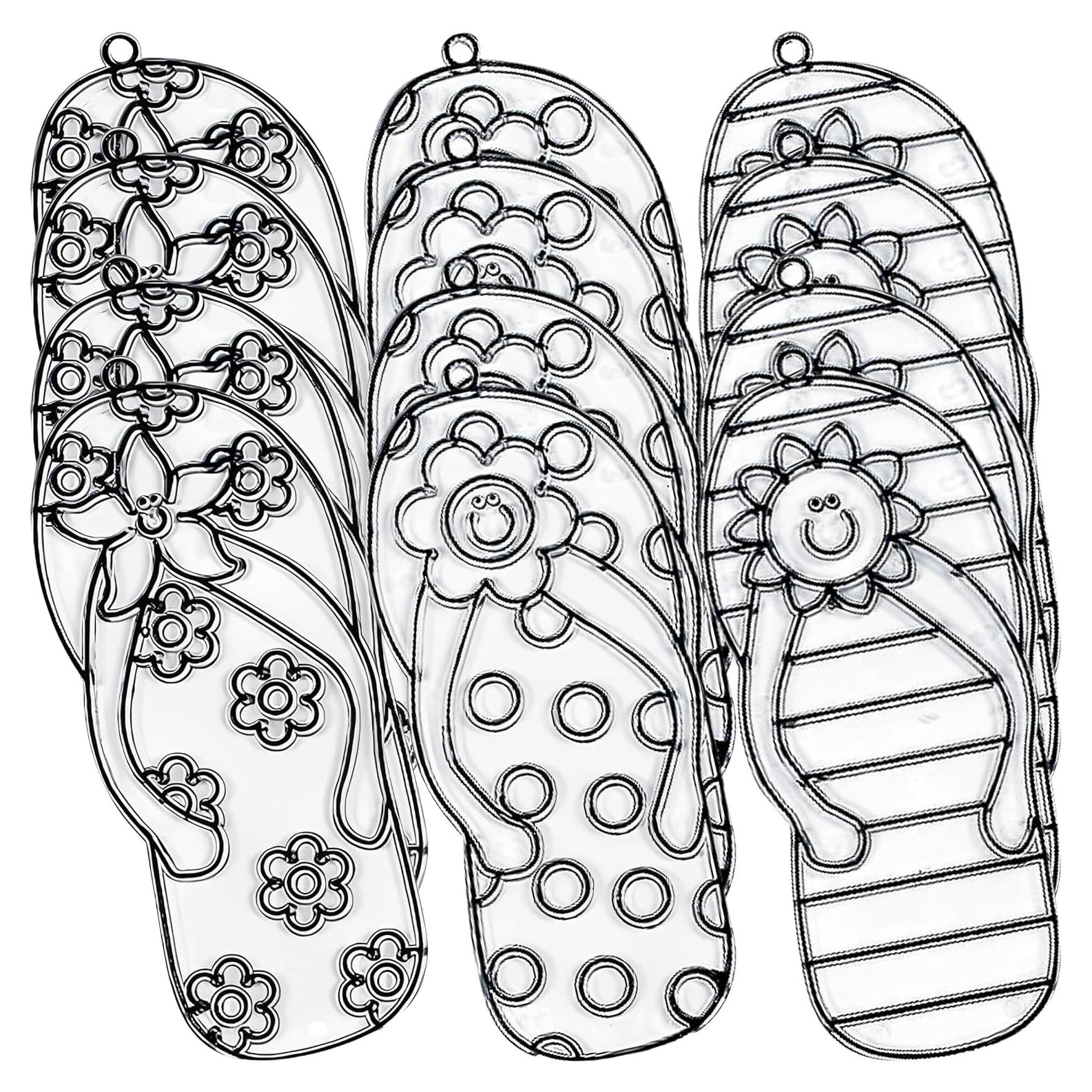 Atrapa Rayos Chancla Fun Express - Manualidades Playa 10.16 cm