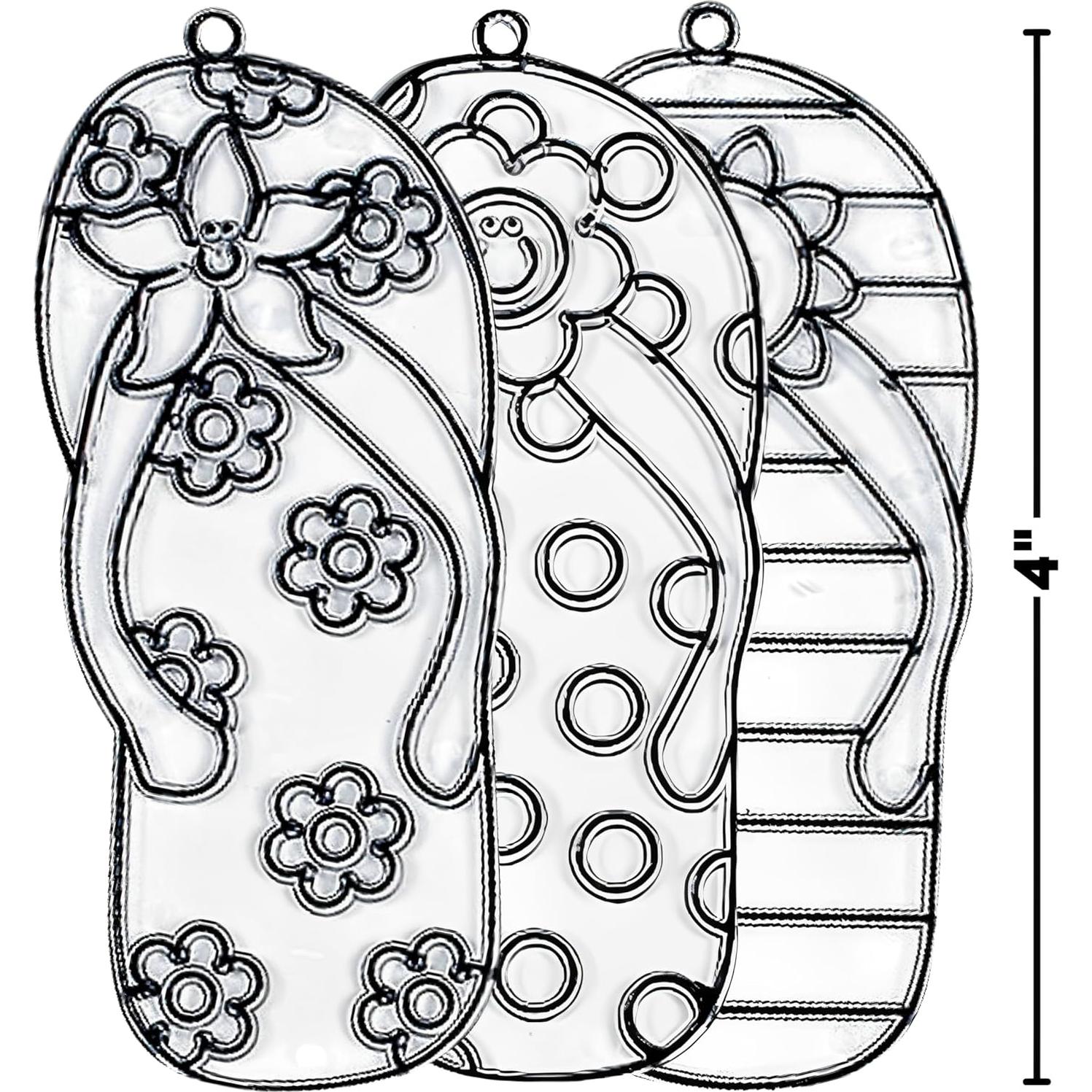 Atrapa Rayos Chancla Fun Express - Manualidades Playa 10.16 cm