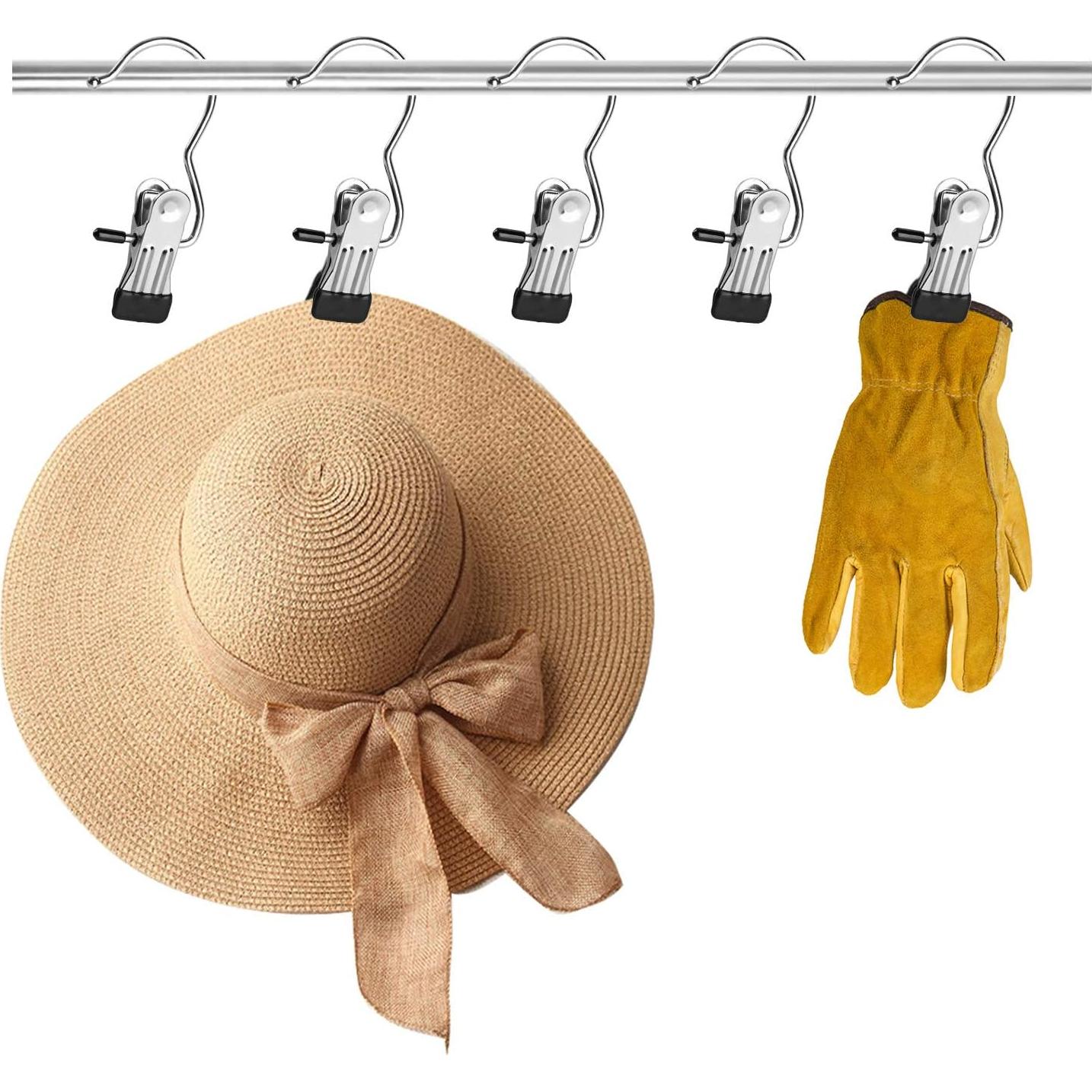 Clips para Colgar Botas Tosnail 40 Piezas Acero Inoxidable