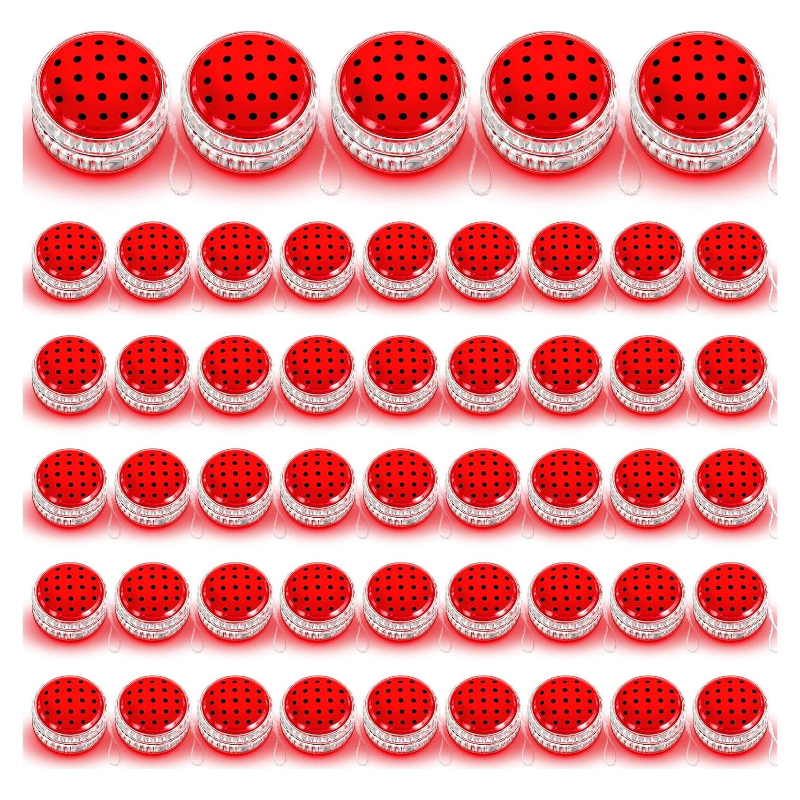 Bolas Yoyo LED Woanger 48 Pcs para Niños y Adultos