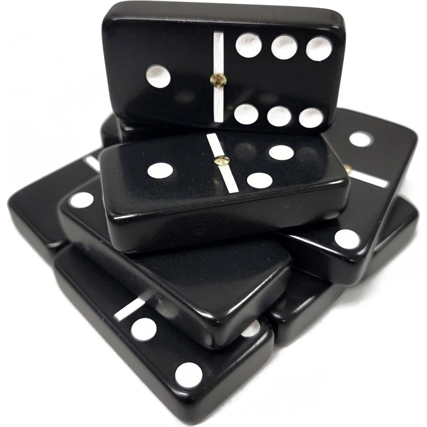 Dominó Jumbo Profesional Marion con Spinners y Estuche Negro