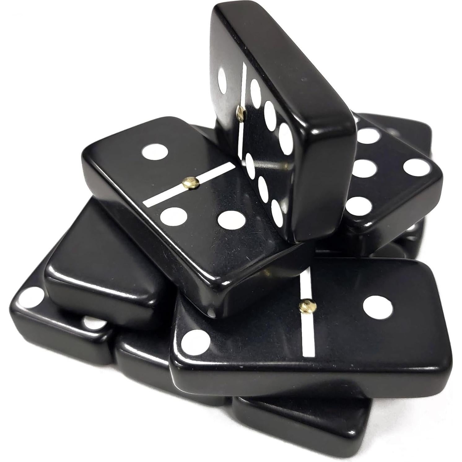 Dominó Jumbo Profesional Marion con Spinners y Estuche Negro