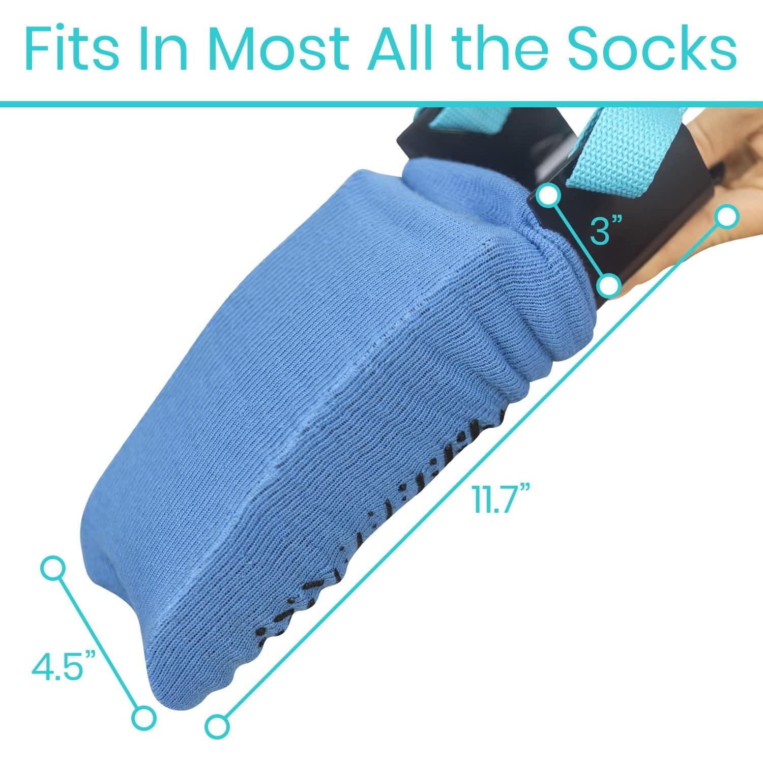 Ayuda para Poner y Quitar Calcetines Vive Health - Dispositivo Asistente para Ancianos y Recuperación Quirúrgica