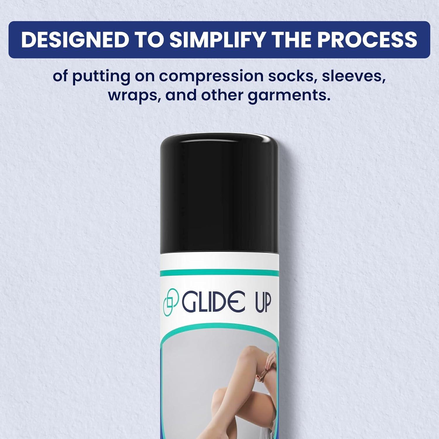 Spray Lubricante Glide Up 100 ml - Ayuda para Medias de Compresión