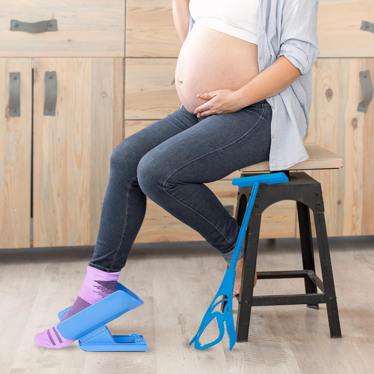 Ayudante de Calcetines ILLOMART - Dispositivo Asistencial Azul