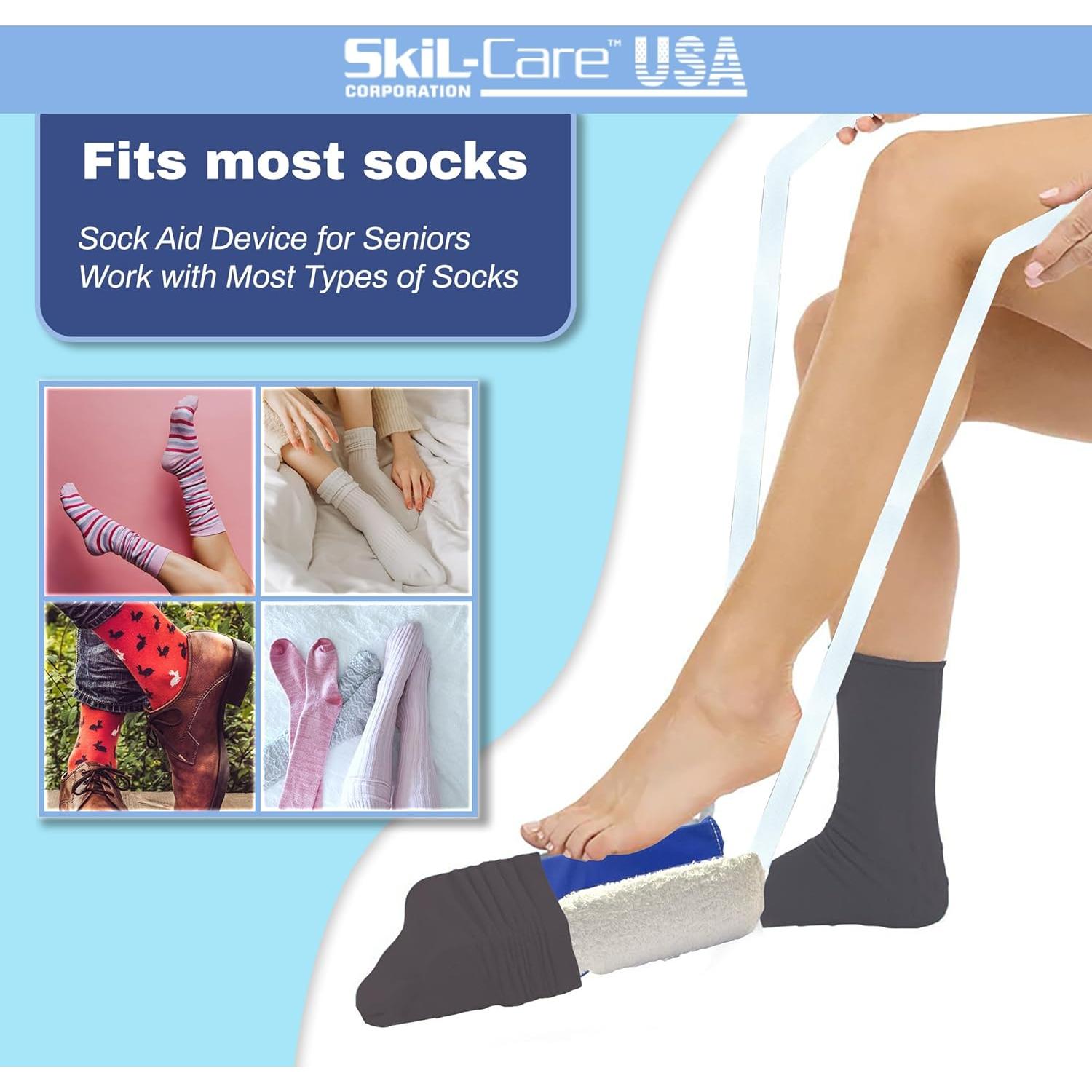 Ayudante de Calcetines Skil-Care para Personas Mayores - Antideslizante