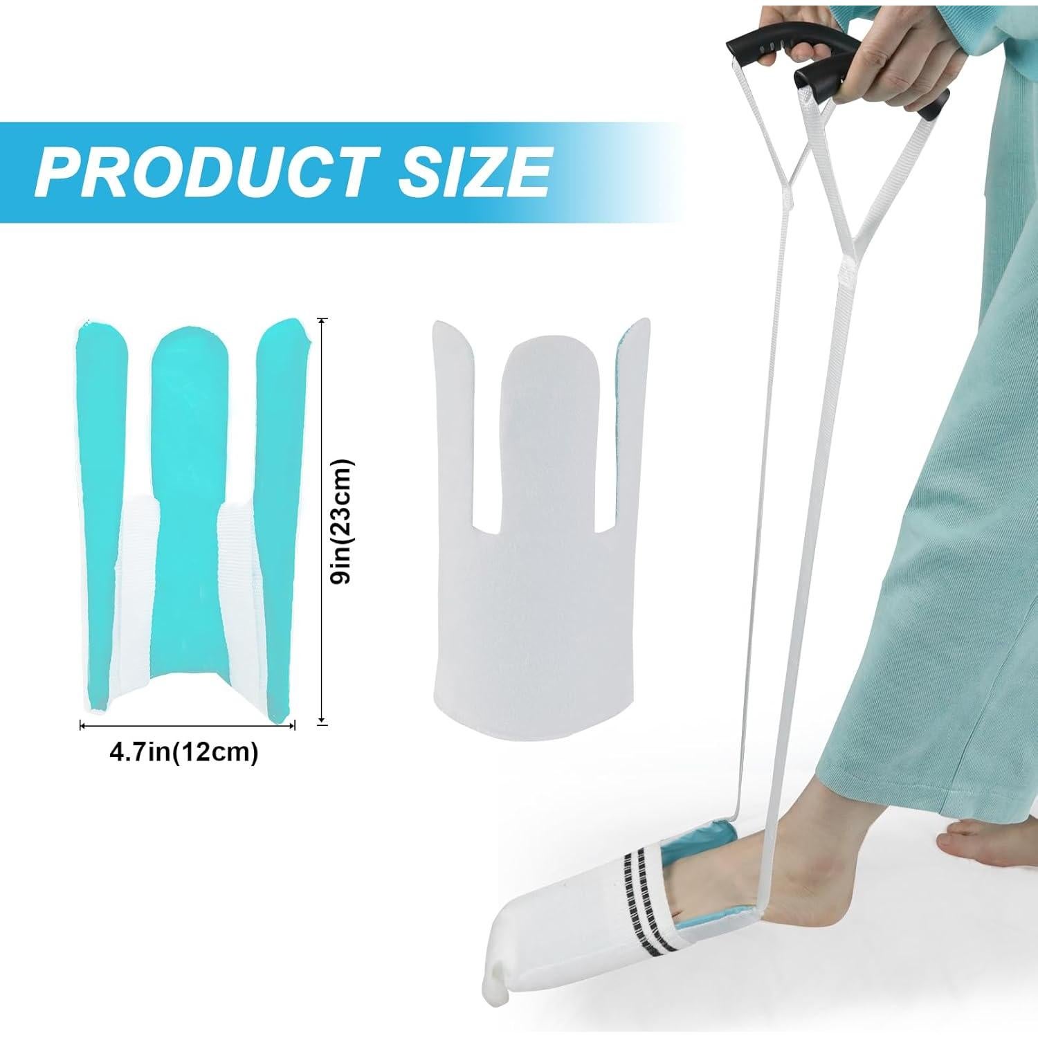 Ayuda para Calcetines Antideslizante Leetye Mei - 7.62 cm