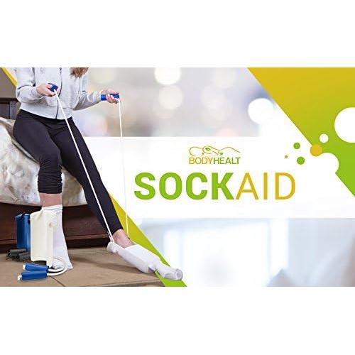 Asistente de Calcetines BodyHealt Azul Deluxe - 83.82 cm