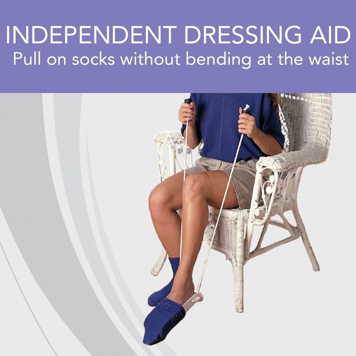 Ayuda para Calcetines Sammons Preston 70857 con Mango de Espuma