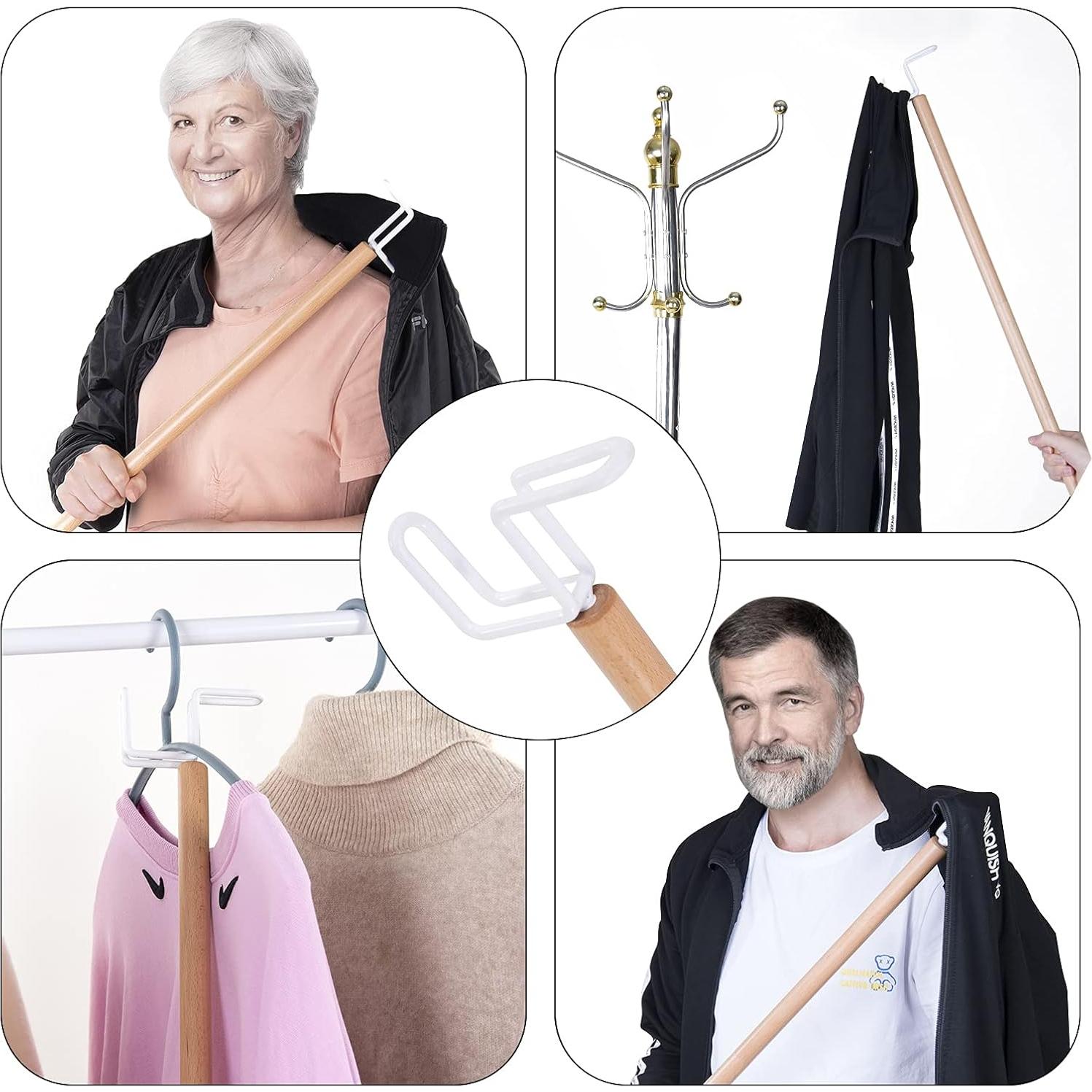 Palillo para Vestirse BTideas 35cm - Ayuda para Movilidad Limitada