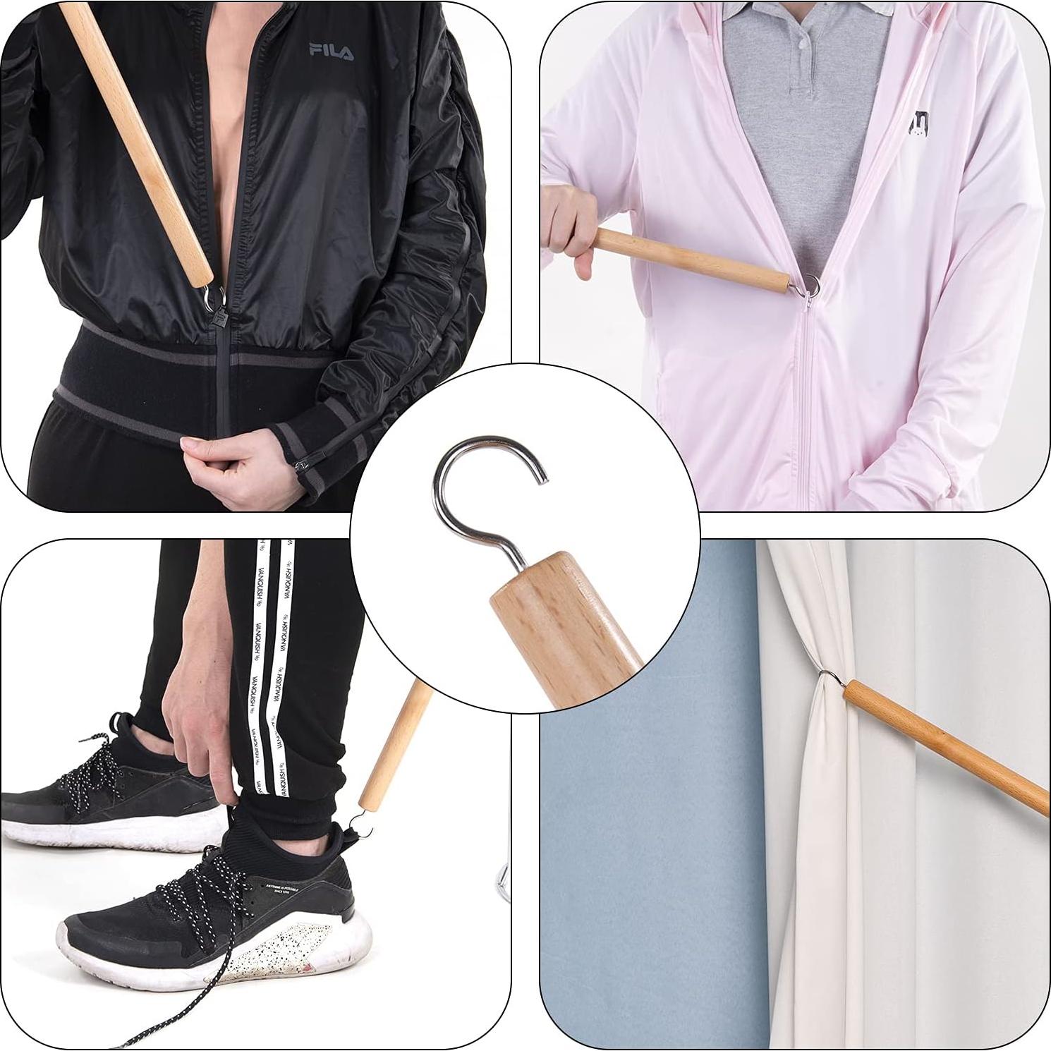 Palillo para Vestirse BTideas 35cm - Ayuda para Movilidad Limitada