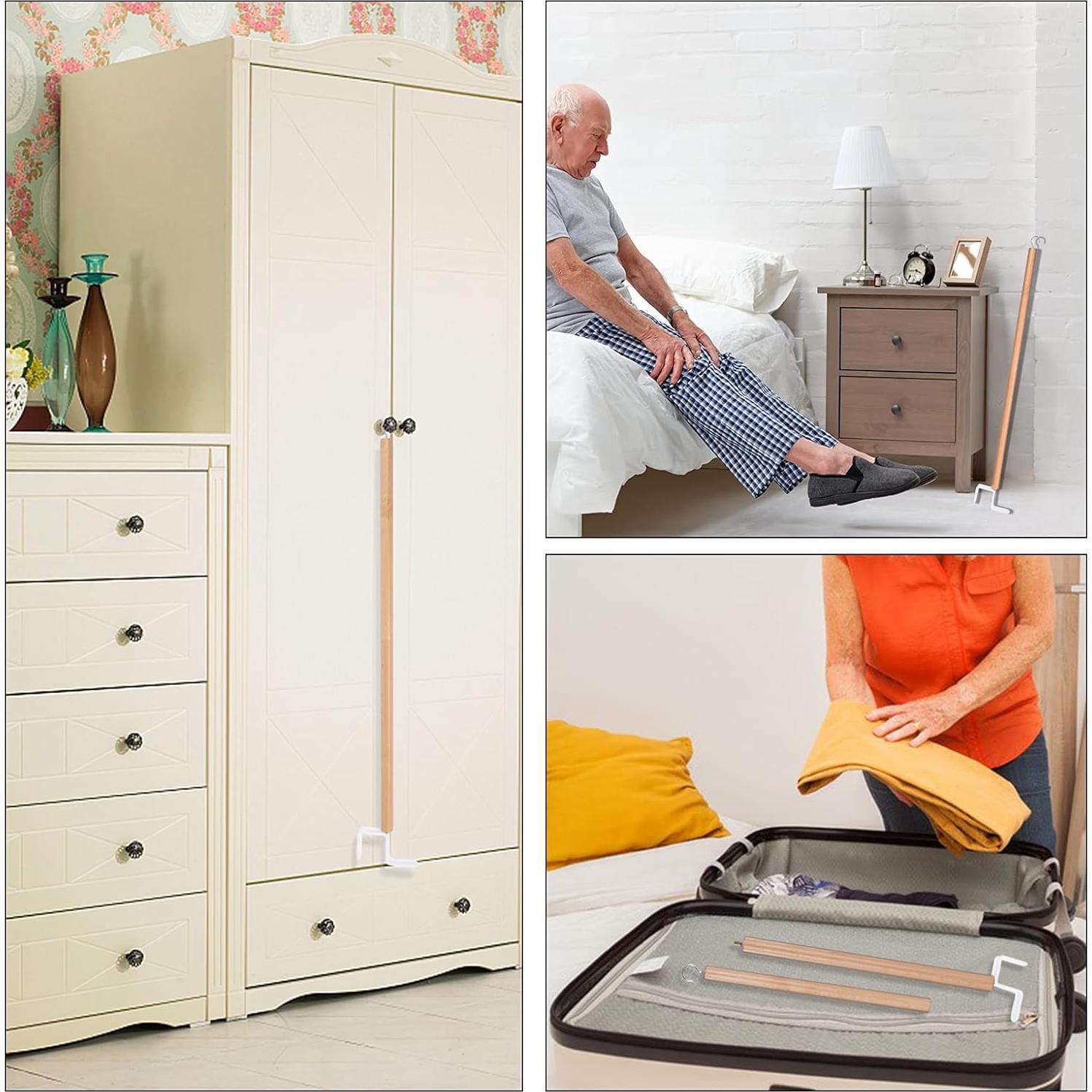 Palillo para Vestirse BTideas 35cm - Ayuda para Movilidad Limitada