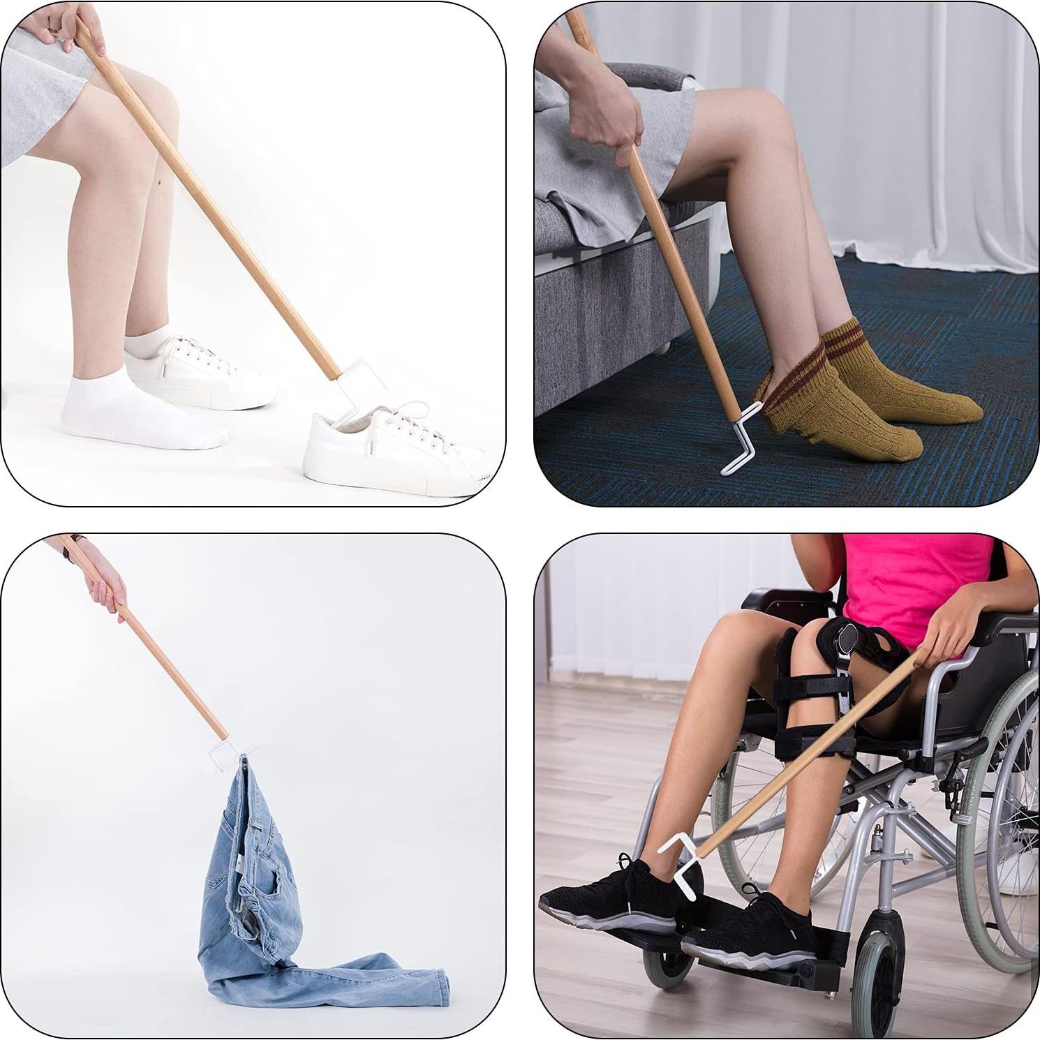 Palillo para Vestirse BTideas 35cm - Ayuda para Movilidad Limitada