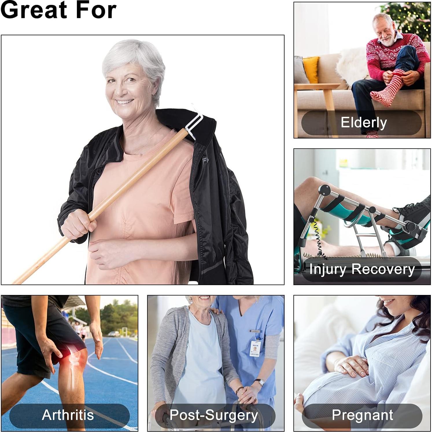 Palillo para Vestirse BTideas 35cm - Ayuda para Movilidad Limitada