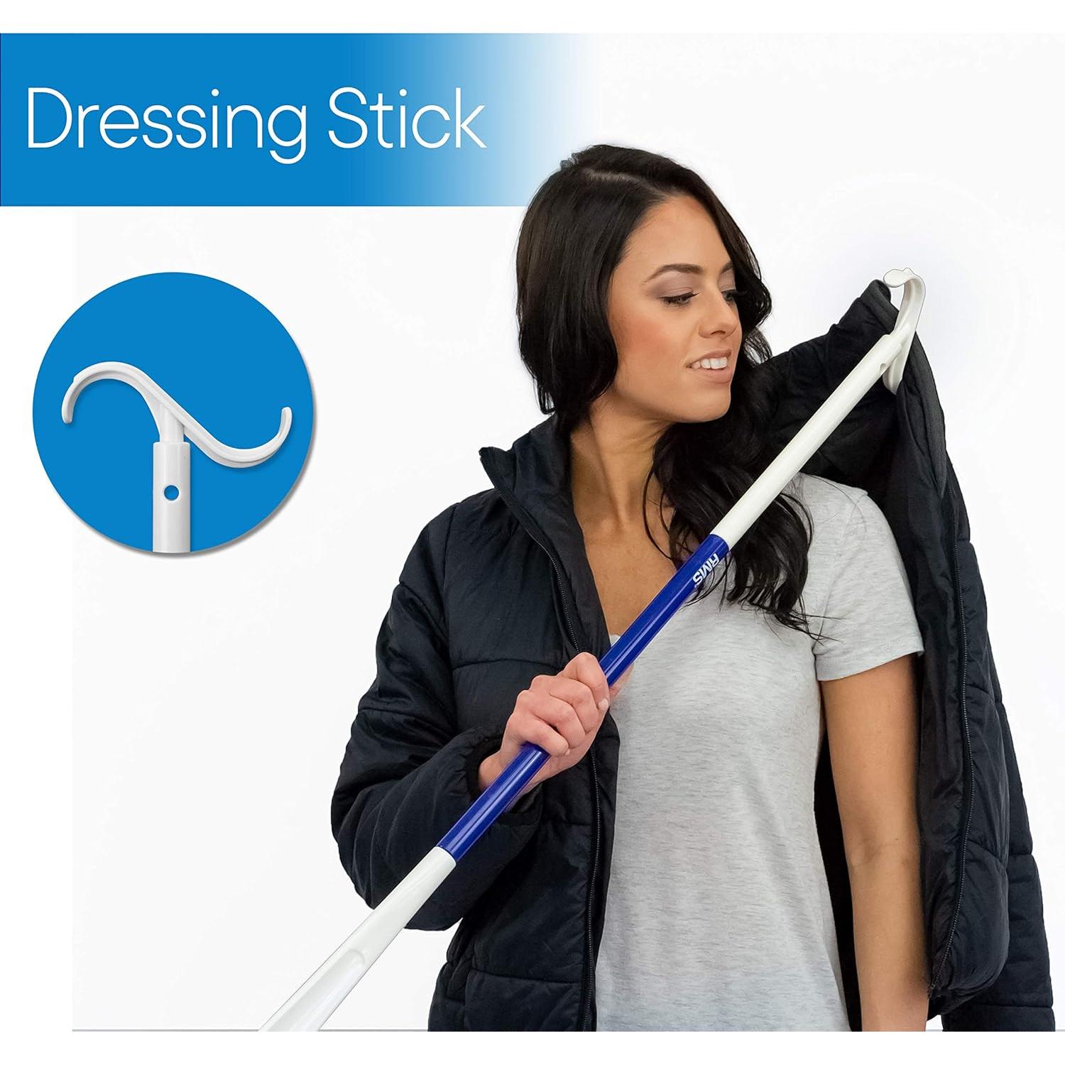 Bastón de Vestir Extra Largo RMS 90 cm y Cucharón de Zapatos