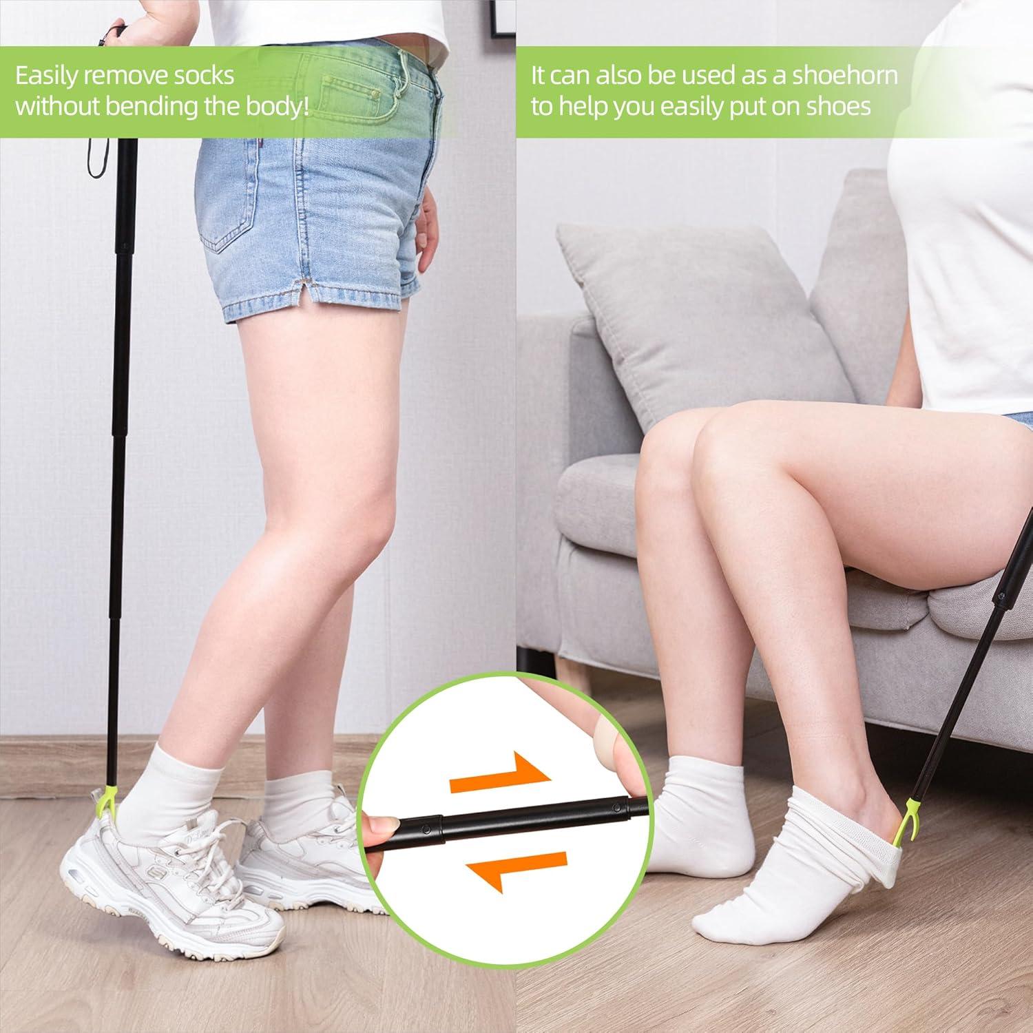 Dispositivo para poner y quitar calcetines JFMkaer - Asistente para movilidad limitada