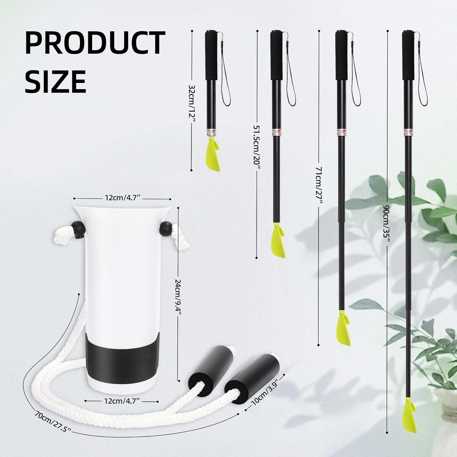 Dispositivo para poner y quitar calcetines JFMkaer - Asistente para movilidad limitada