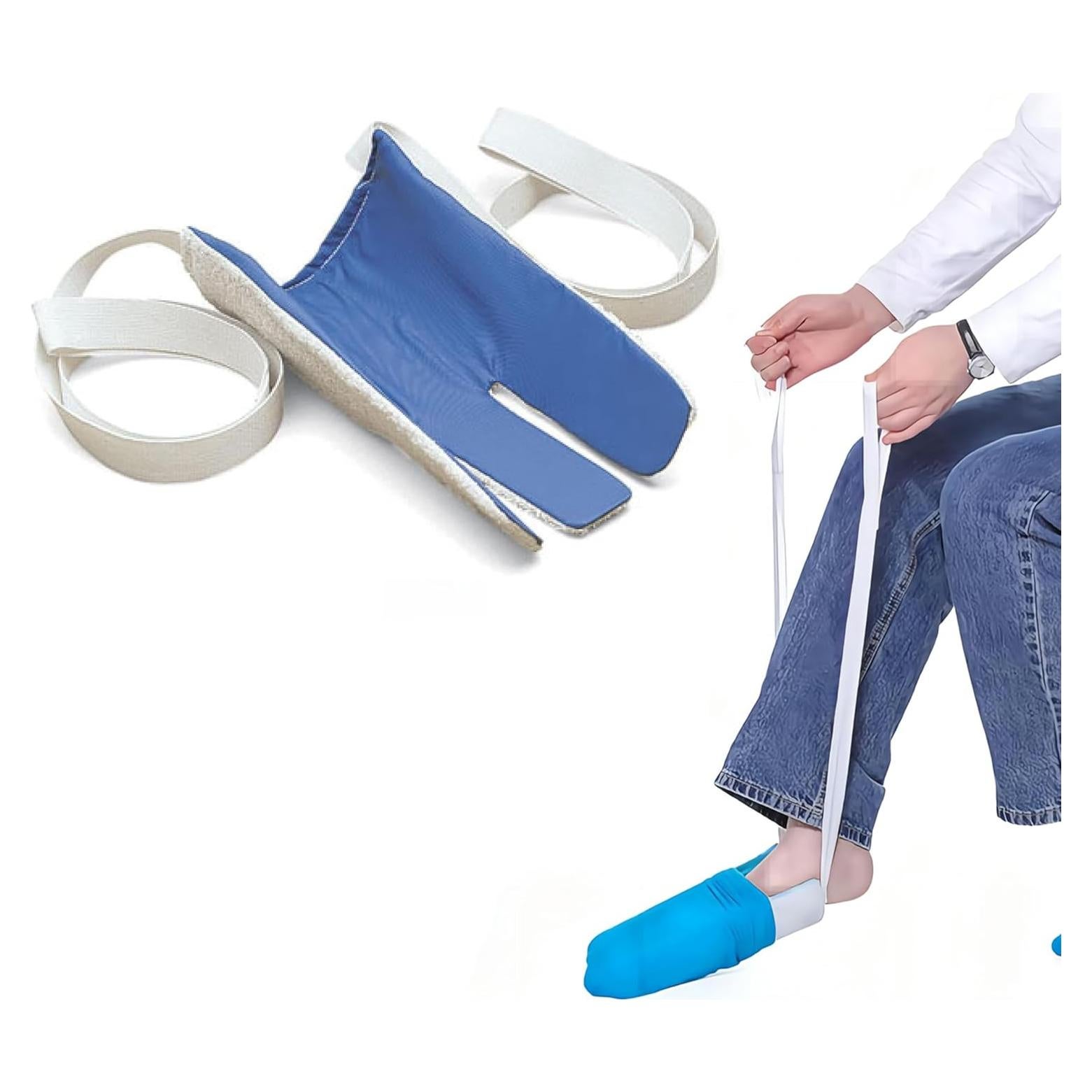 Asistente para Poner Calcetines 3 Dedos - Ideal para Mayores y Discapacitados