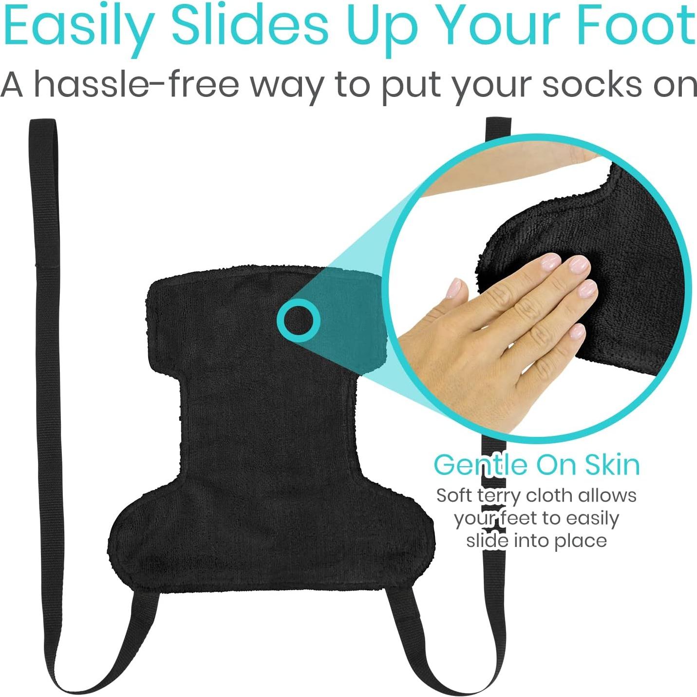 Asistente para Ponerse Calcetines Vive Flexible - Ideal para Mayores