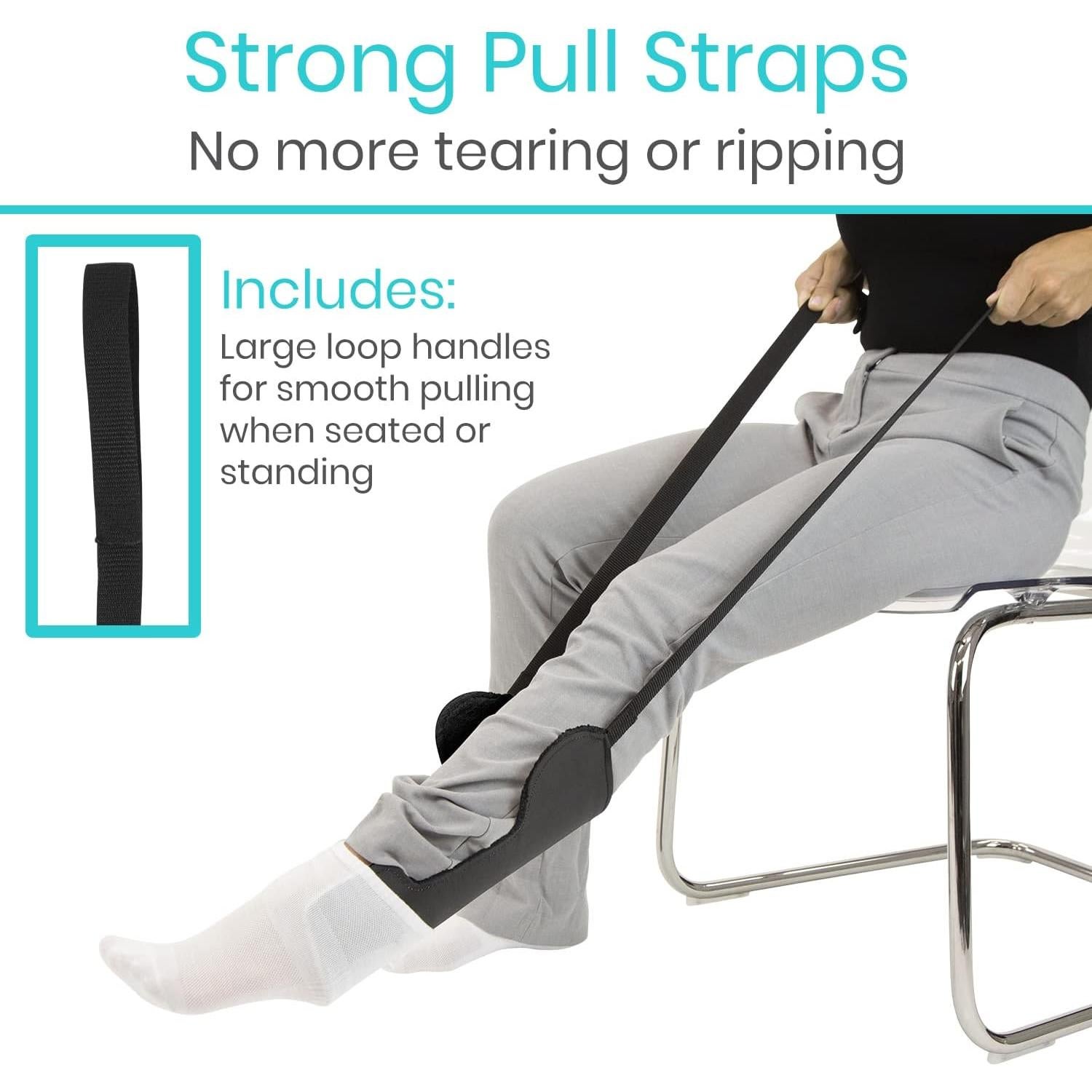 Asistente para Ponerse Calcetines Vive Flexible - Ideal para Mayores