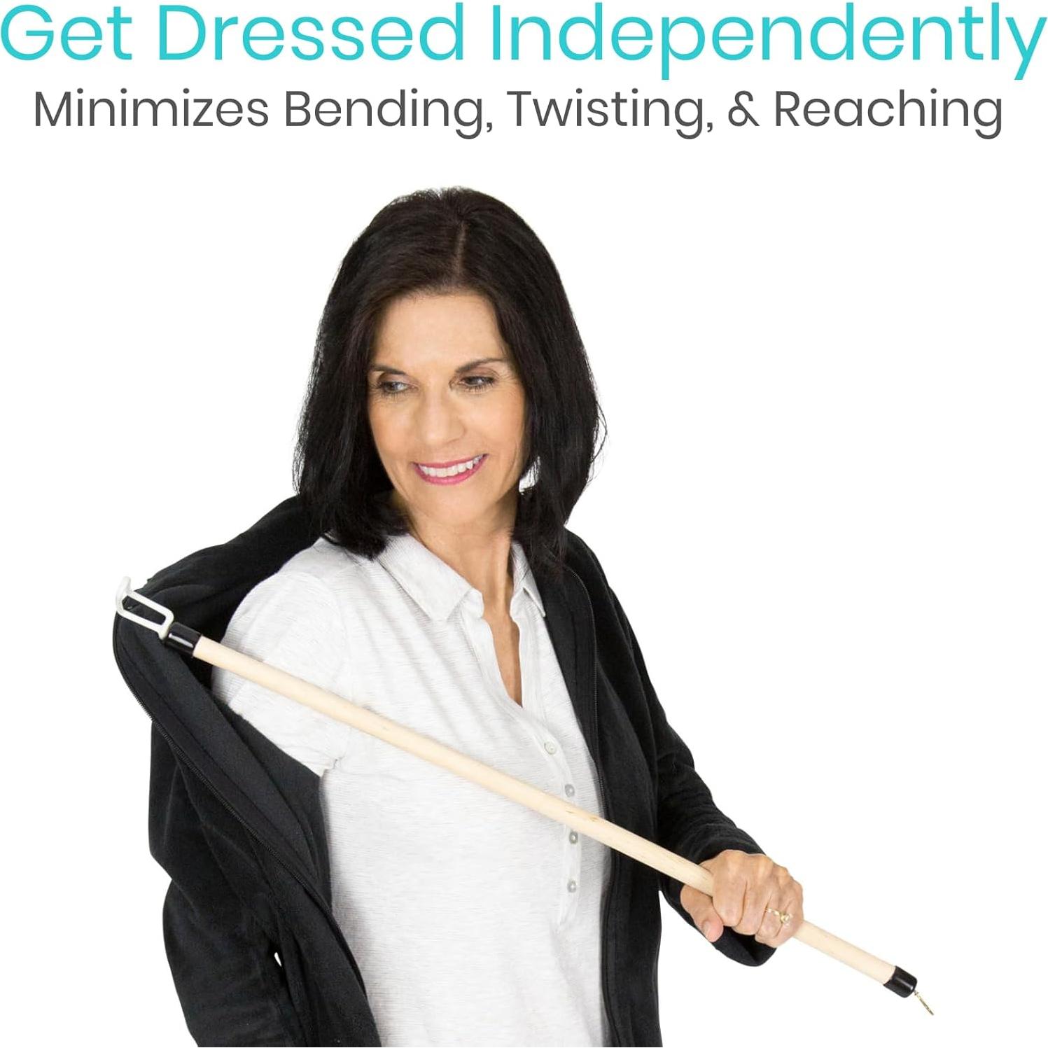 Bastón para Vestirse Vive 68.5 cm - Asistente para Ancianos